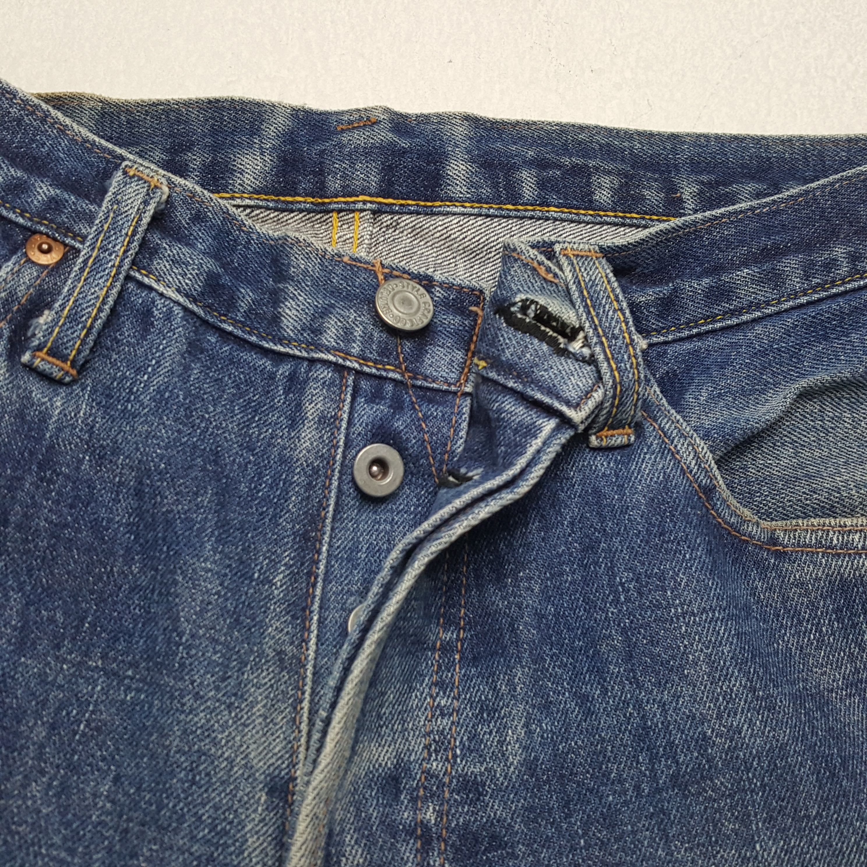 Evisu × Japanese Brand × Vintage Vintage EVIS Japanese Brand Daicock Custom Style Jeans Size US 30 / EU 46 - 13 Thumbnail