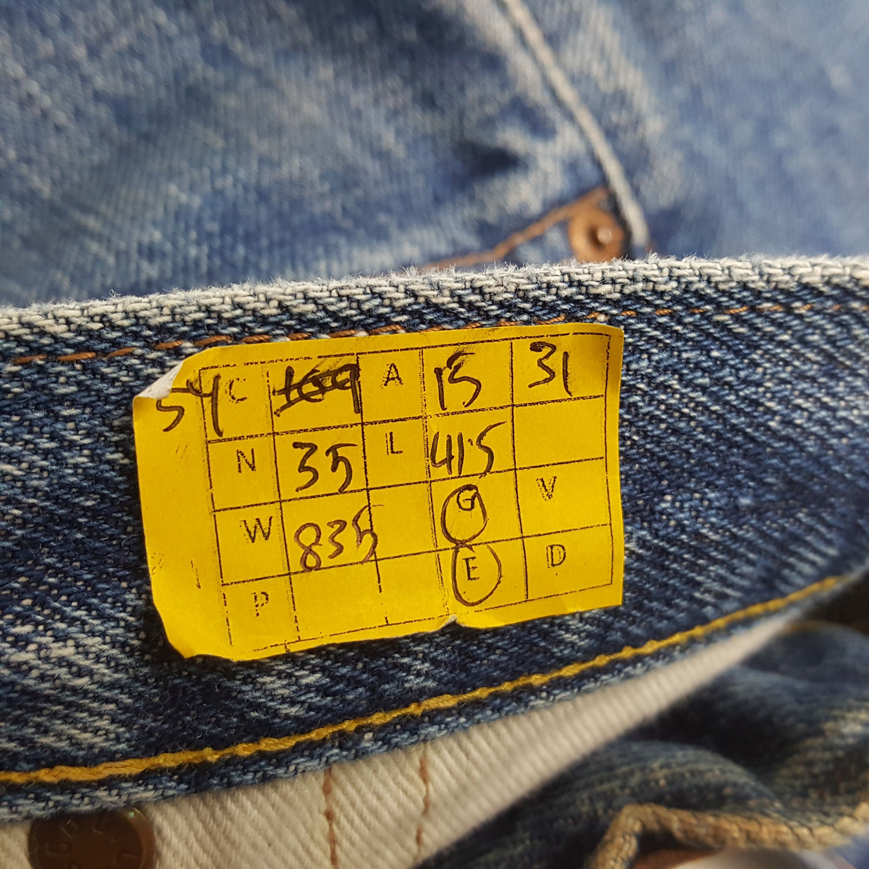 Evisu × Japanese Brand × Vintage Vintage EVIS Japanese Brand Daicock Custom Style Jeans Size US 30 / EU 46 - 15 Thumbnail