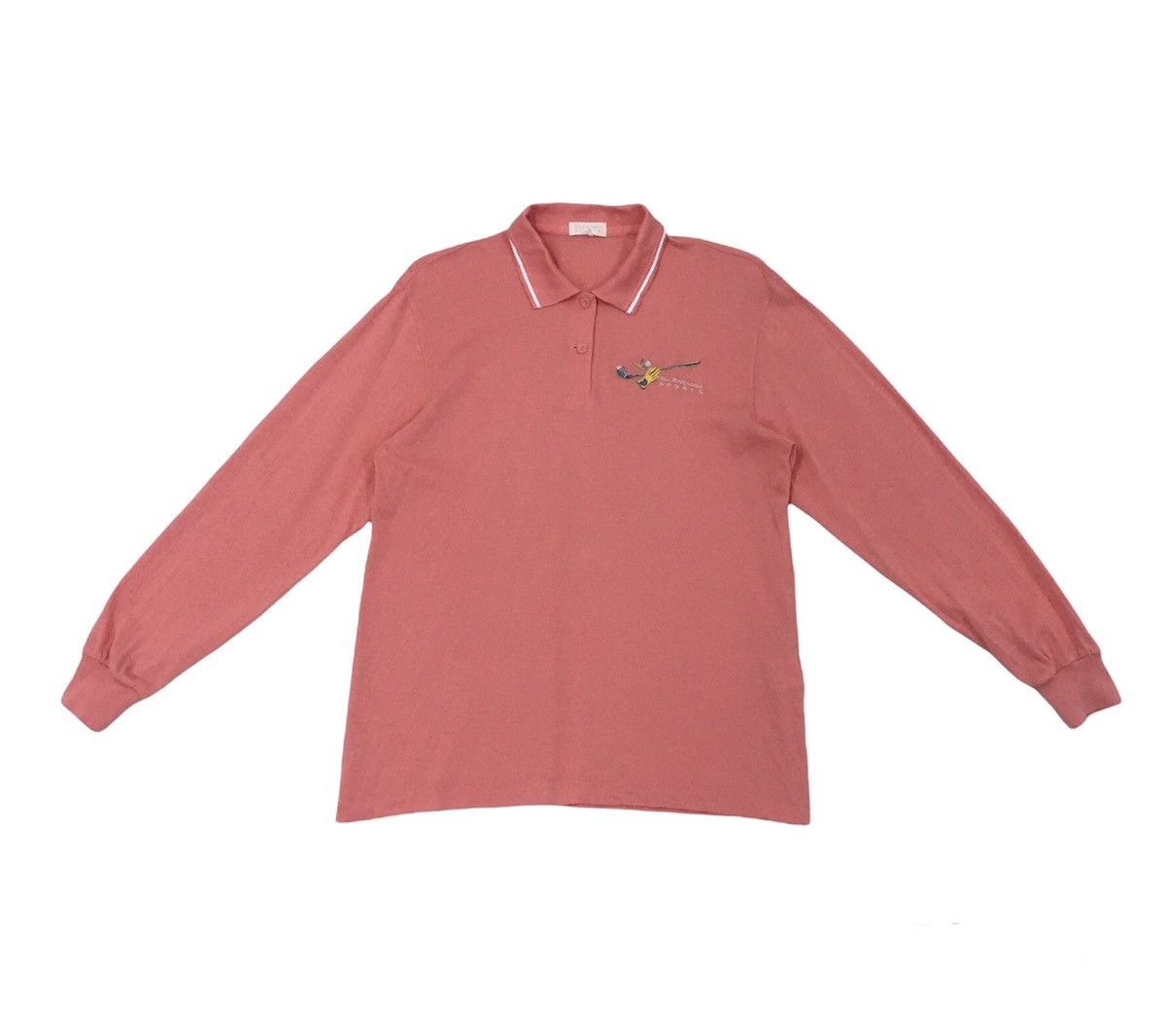 Balenciaga Balenciaga Golf Longsleeve Polo Size US M / EU 48-50 / 2 - 1 Thumbnail