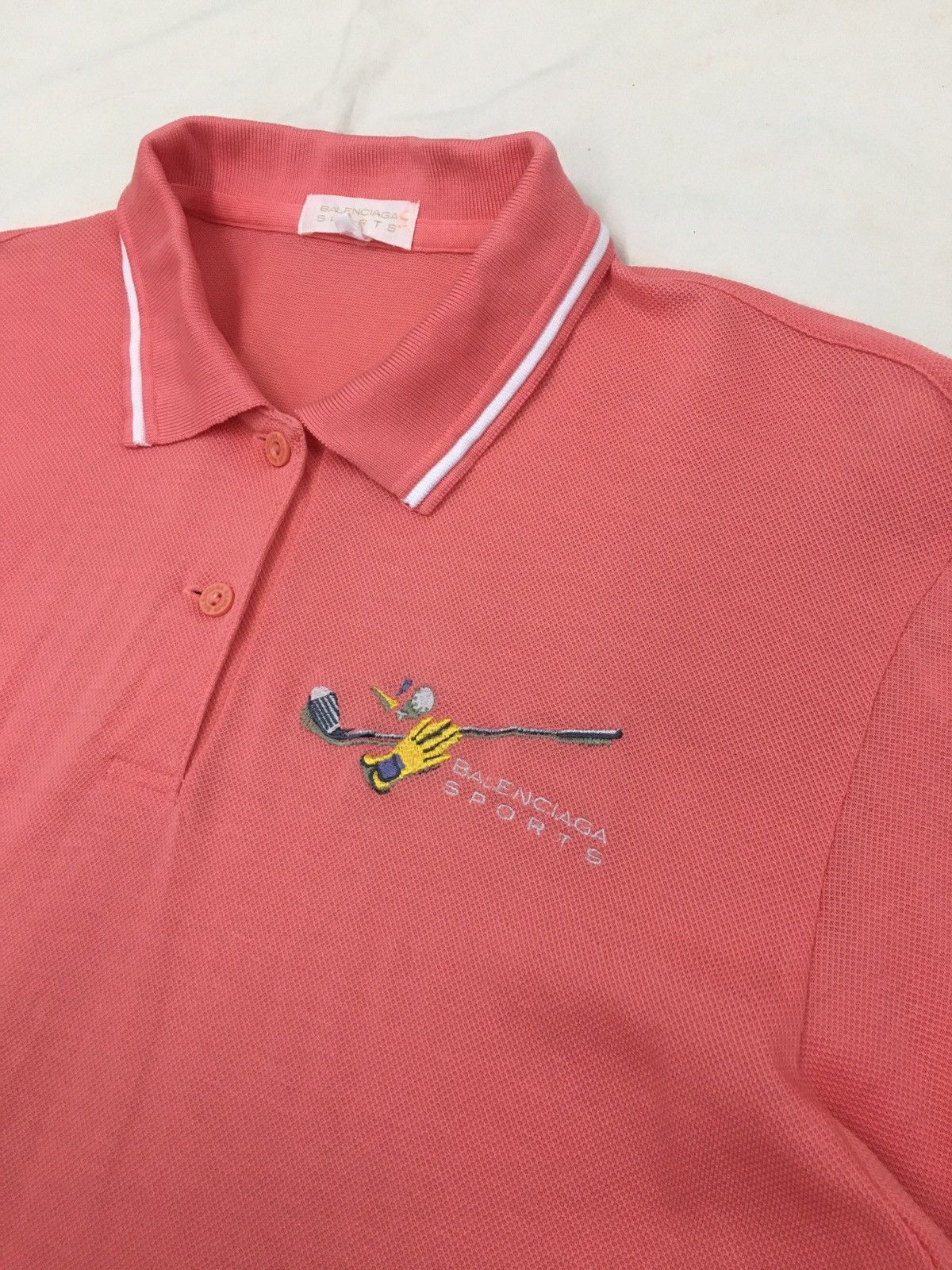Balenciaga Balenciaga Golf Longsleeve Polo Size US M / EU 48-50 / 2 - 3 Thumbnail