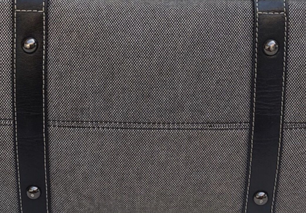 Burberry Burberry Blue Label Canvas Tote Bag With Leather Trim Size ONE SIZE - 21 Thumbnail