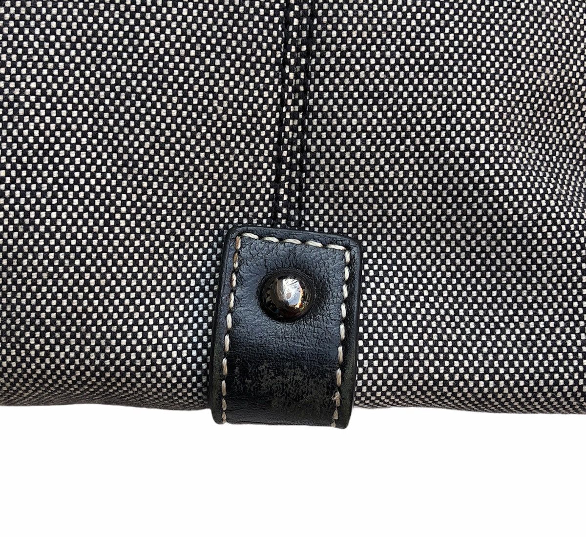 Burberry Burberry Blue Label Canvas Tote Bag With Leather Trim Size ONE SIZE - 10 Thumbnail