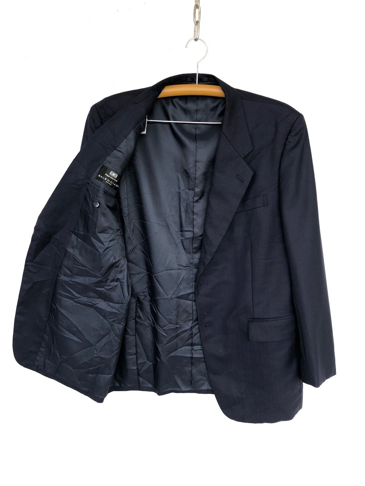 Balenciaga OG Balenciaga 🇫🇷 PH Wool Double Button Blazer Coat Size US M / EU 48-50 / 2 - 1 Thumbnail
