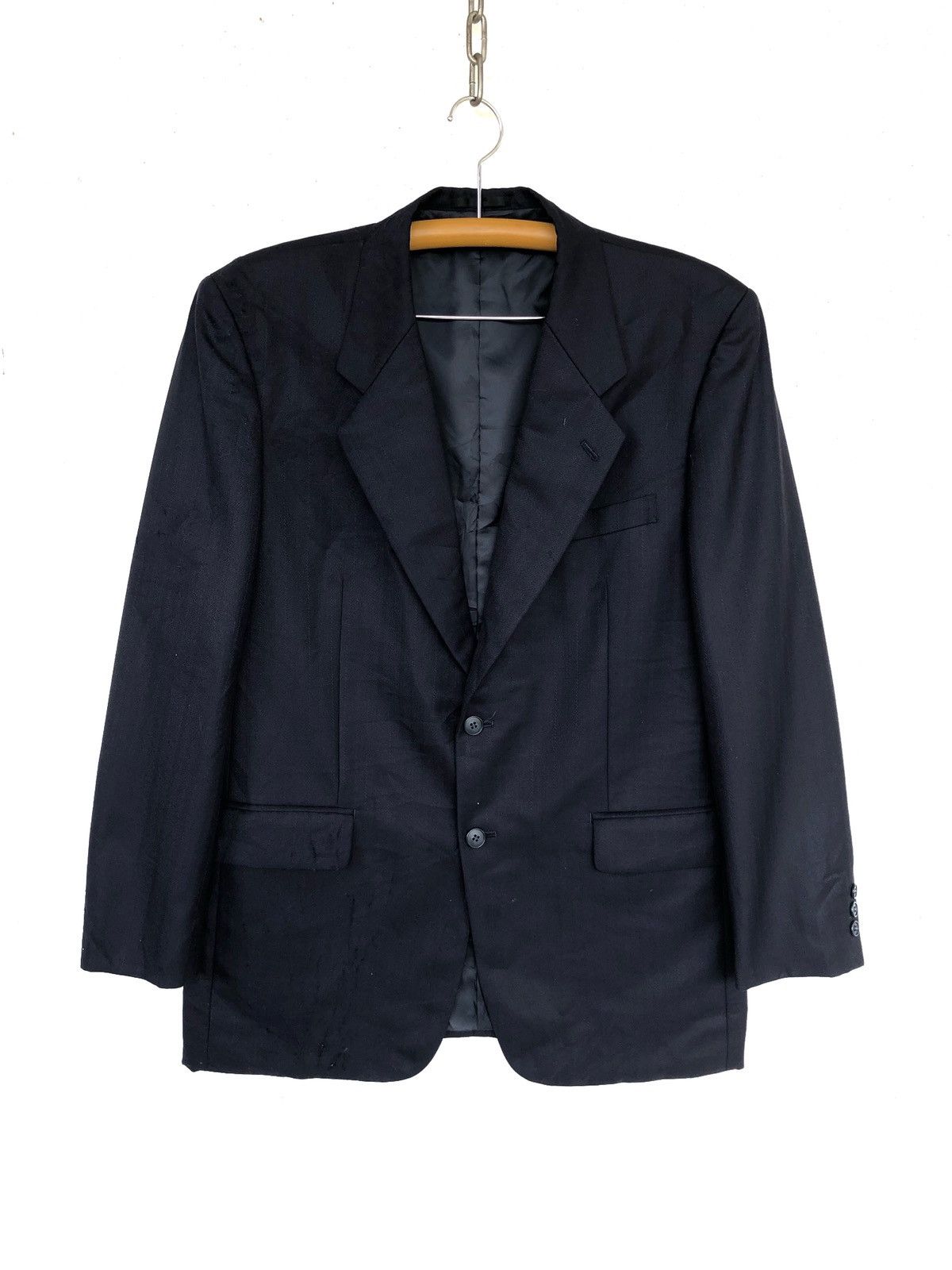 Balenciaga OG Balenciaga 🇫🇷 PH Wool Double Button Blazer Coat Size US M / EU 48-50 / 2 - 2 Thumbnail