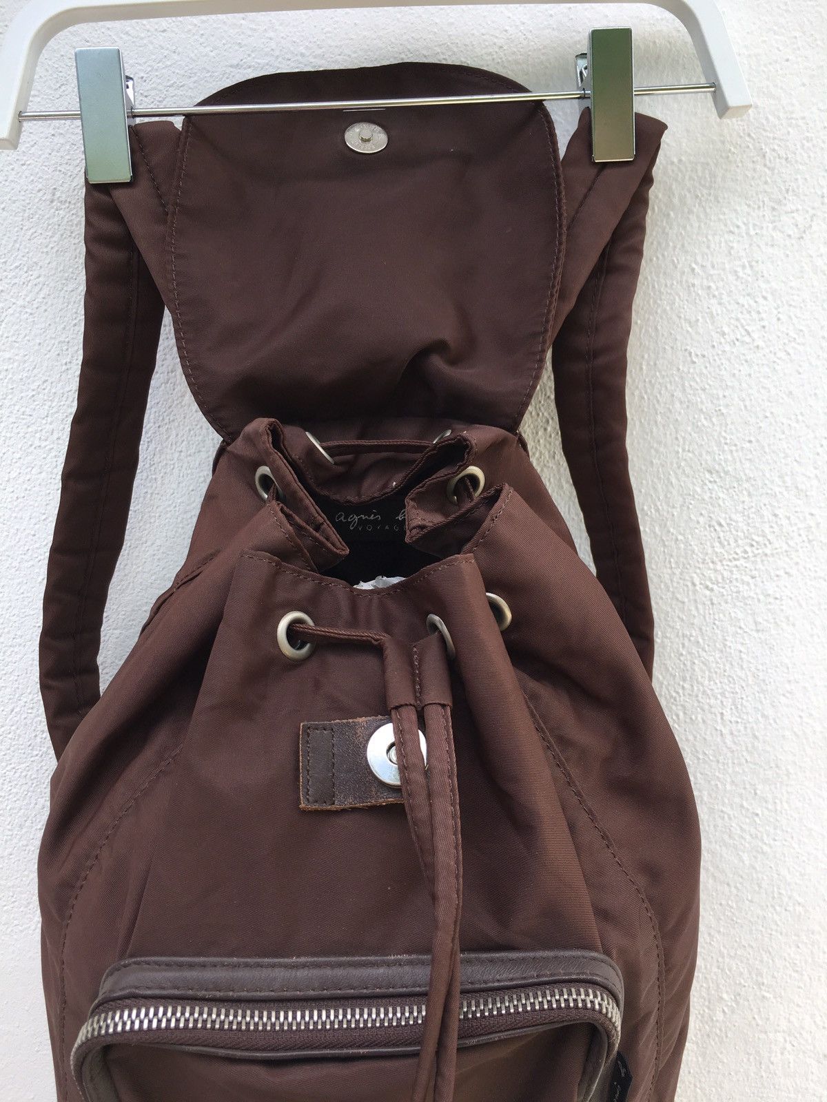 agnes b. VINTAGE AGNES B. Nylon Rucksack Bagpack Size ONE SIZE - 6 Thumbnail