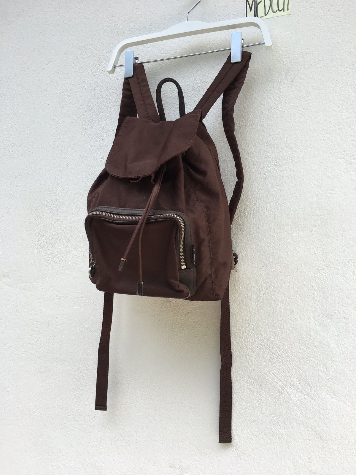 agnes b. VINTAGE AGNES B. Nylon Rucksack Bagpack Size ONE SIZE - 3 Thumbnail