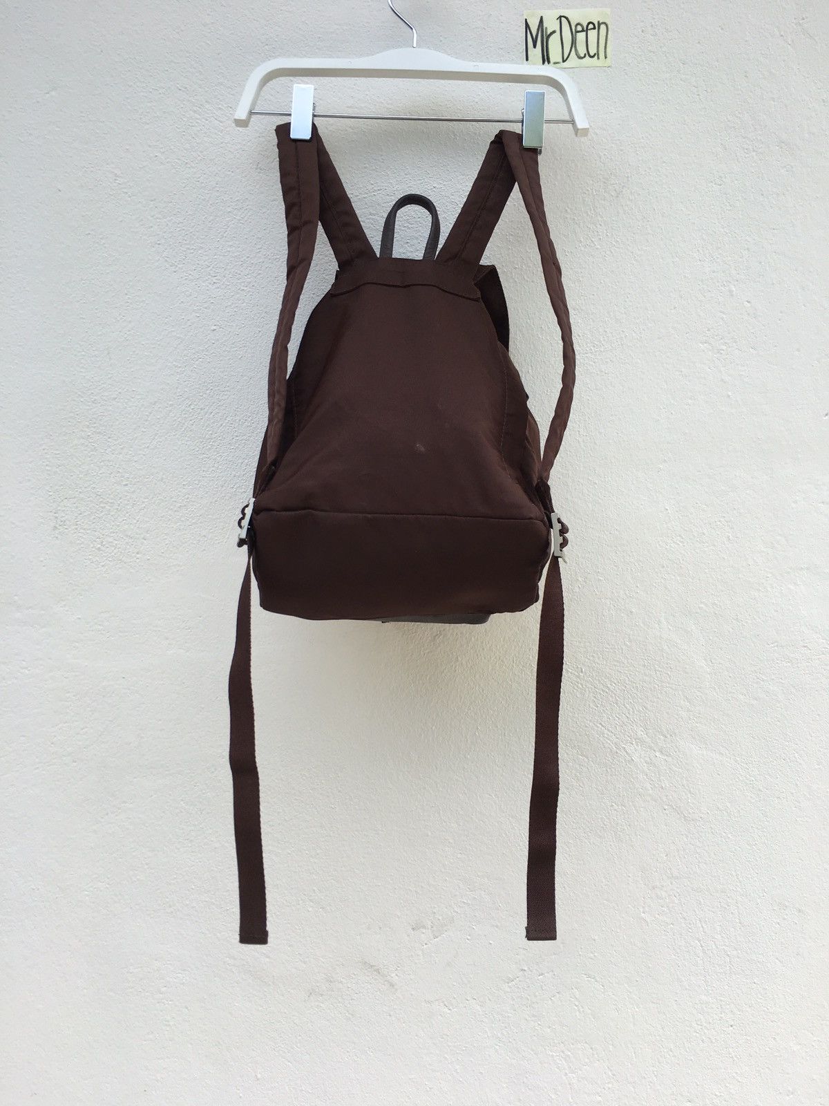 agnes b. VINTAGE AGNES B. Nylon Rucksack Bagpack Size ONE SIZE - 8 Thumbnail