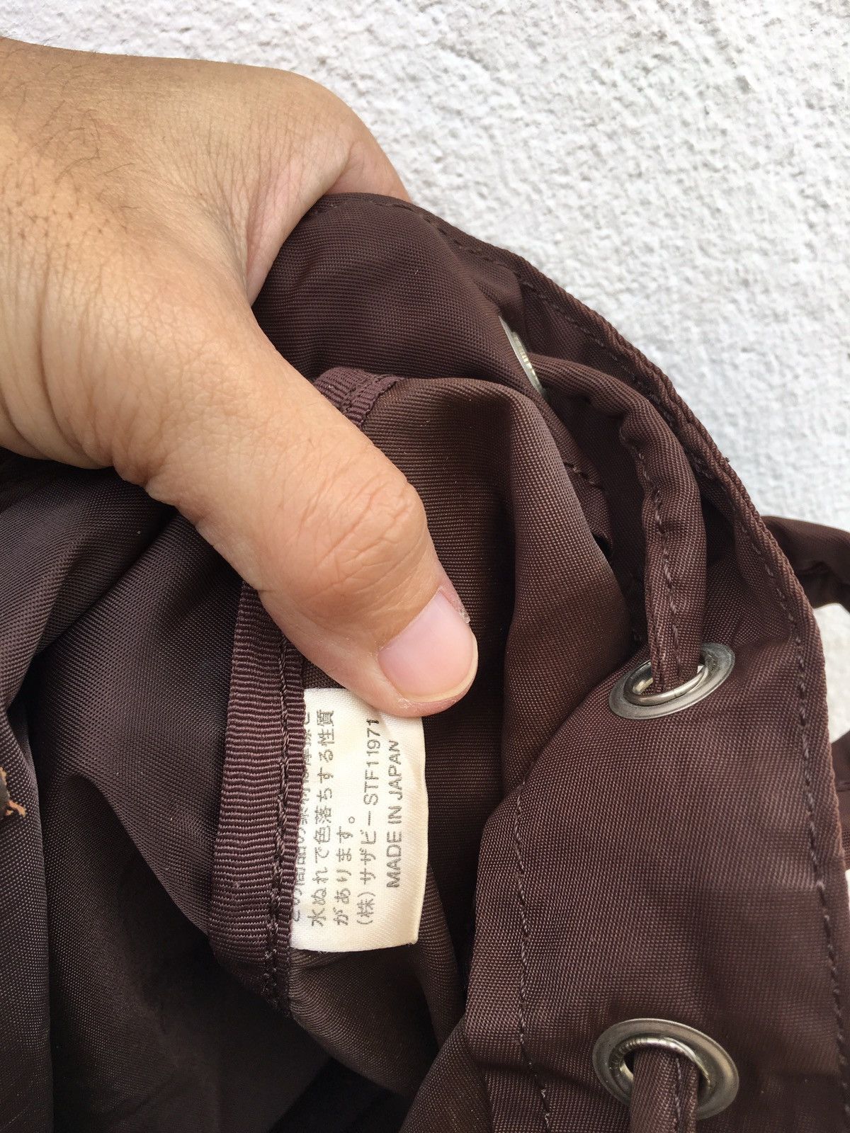 agnes b. VINTAGE AGNES B. Nylon Rucksack Bagpack Size ONE SIZE - 13 Thumbnail