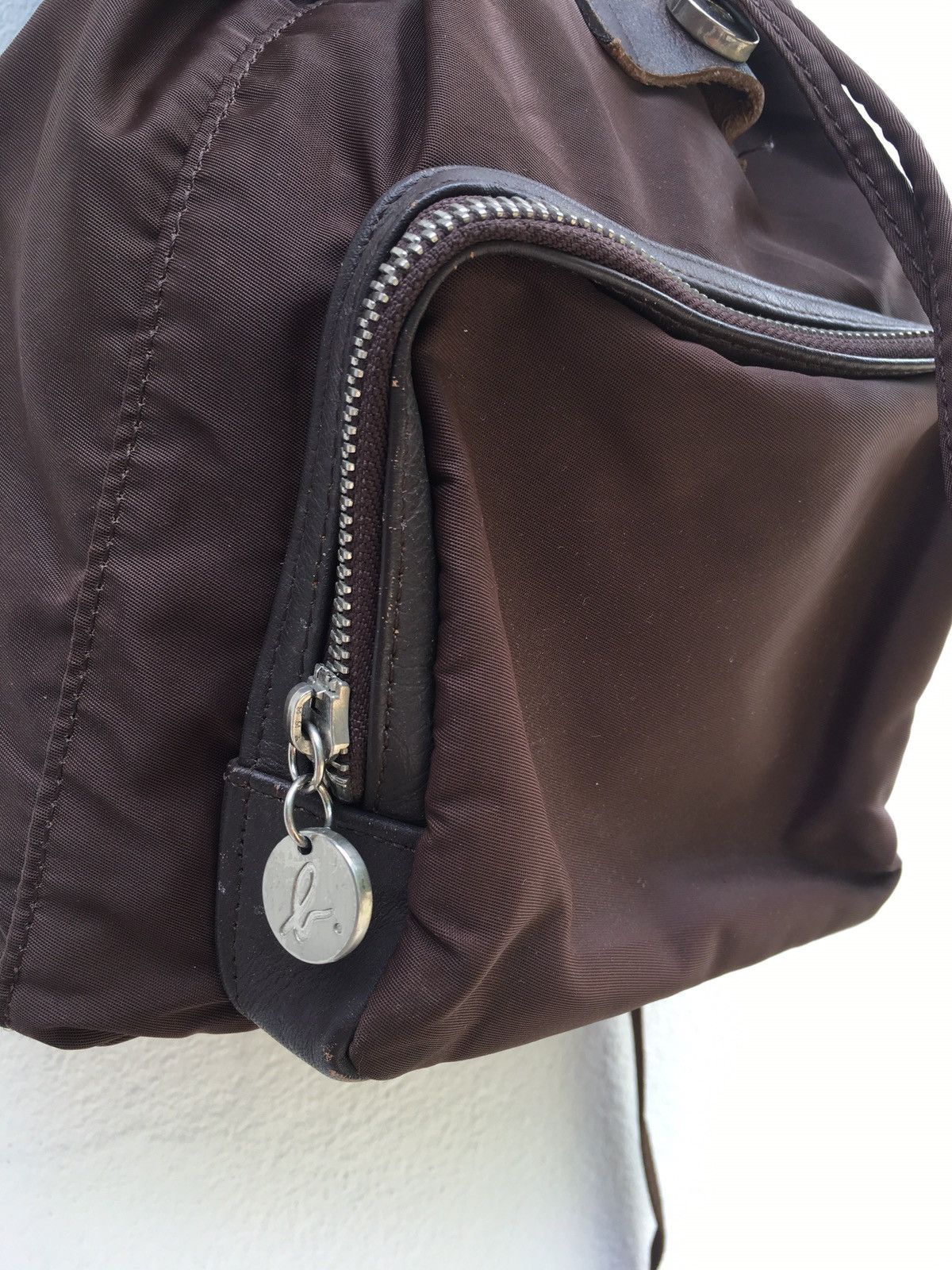 agnes b. VINTAGE AGNES B. Nylon Rucksack Bagpack Size ONE SIZE - 7 Thumbnail
