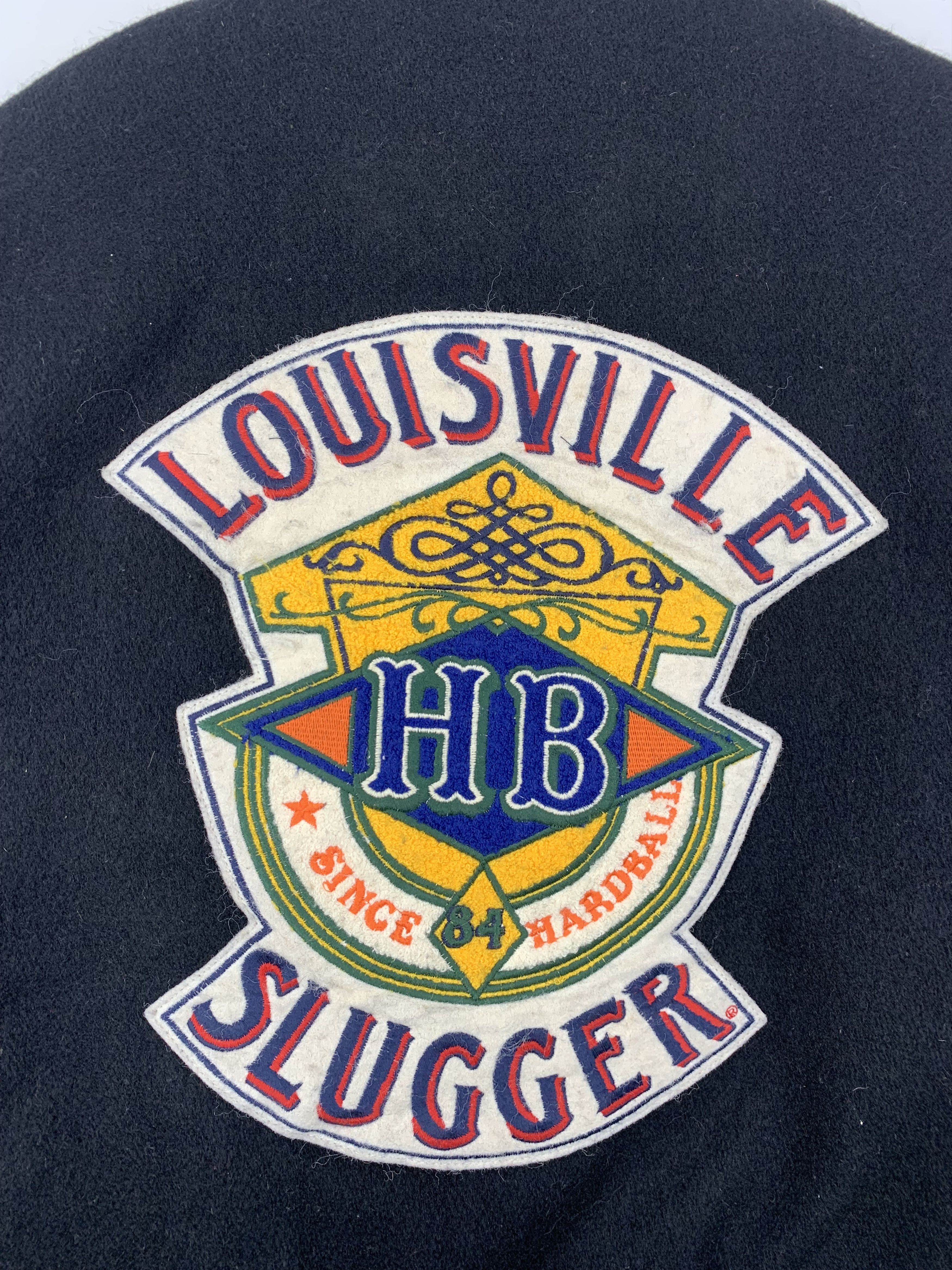 Louisville Slugger 80s Louisville Slugger Baseball Leather Varsity Jacket V0514 Size US S / EU 44-46 / 1 - 19 Thumbnail