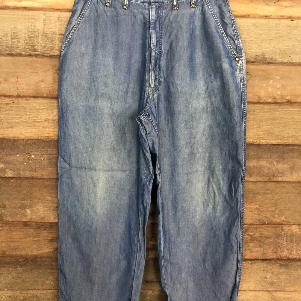 Lancel D Lancel vintage Blue Denim Jeans Pants #c1155 Size US 29 - 11 Thumbnail