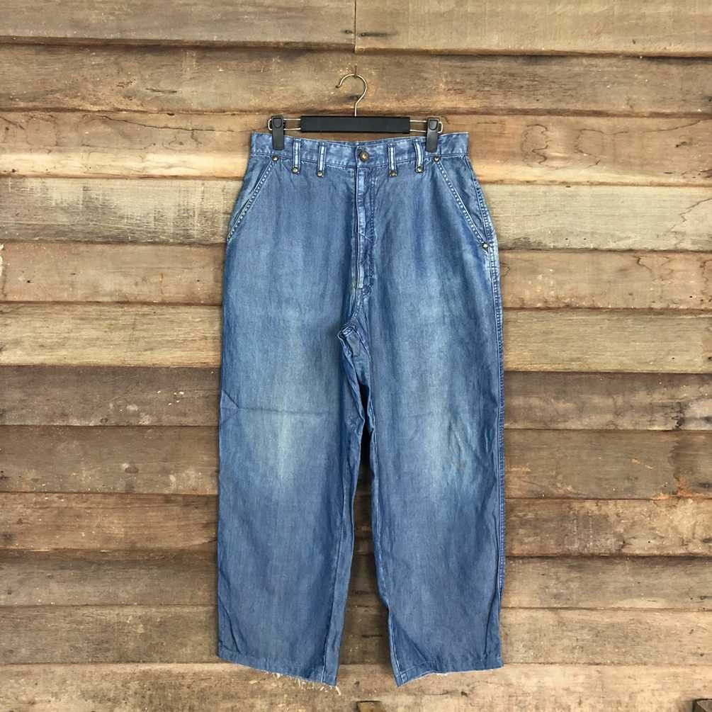 Lancel D Lancel vintage Blue Denim Jeans Pants #c1155 Size US 29 - 8 Thumbnail