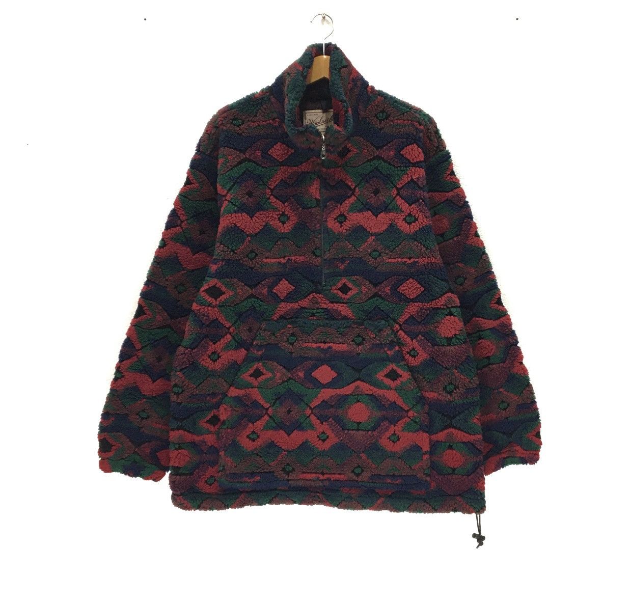 WOOLRICH Sherpa Fleece Navajo Design