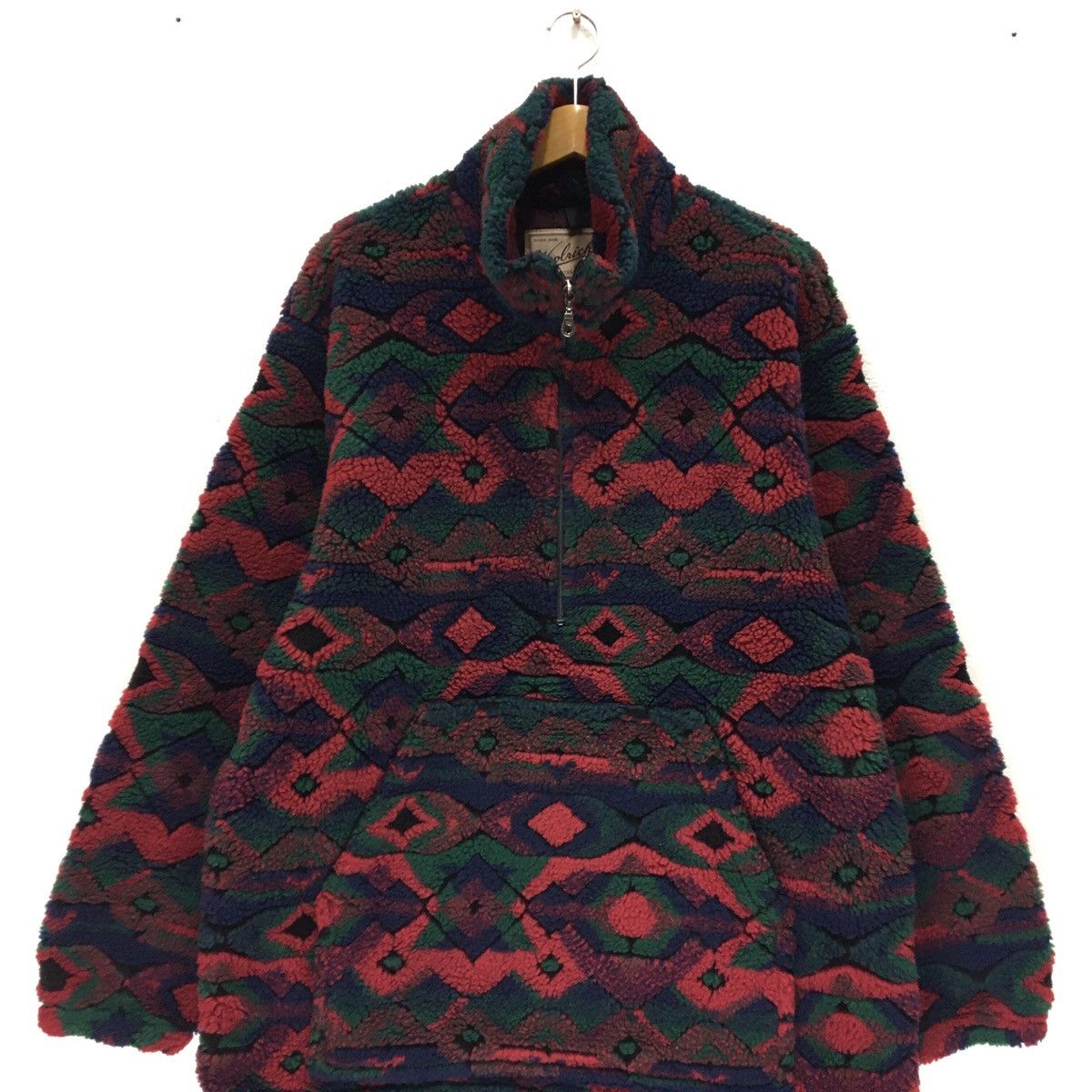 Woolrich Woolen Mills WOOLRICH Sherpa Fleece Navajo Design Size US L / EU 52-54 / 3 - 3 Thumbnail
