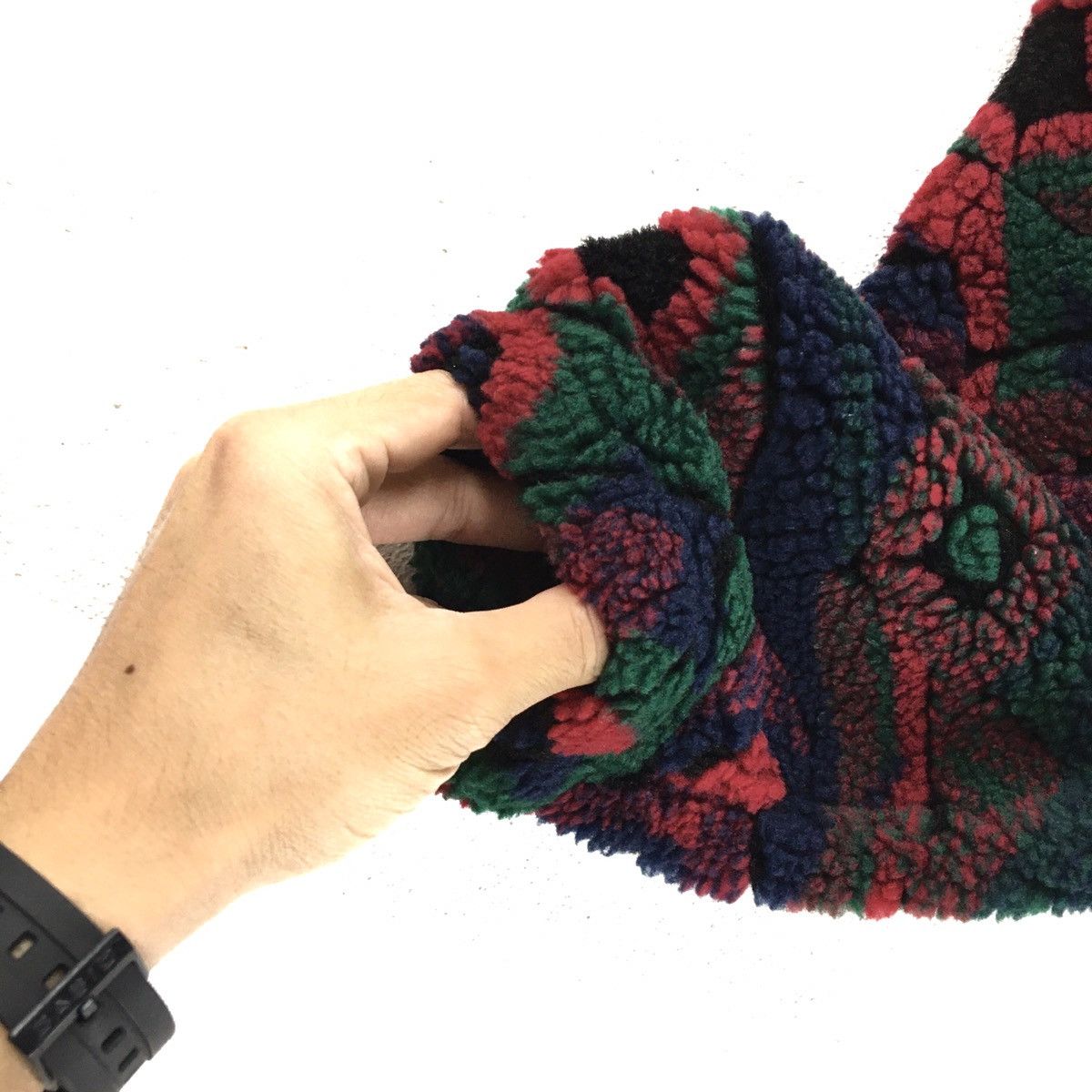 Woolrich Woolen Mills WOOLRICH Sherpa Fleece Navajo Design Size US L / EU 52-54 / 3 - 9 Thumbnail