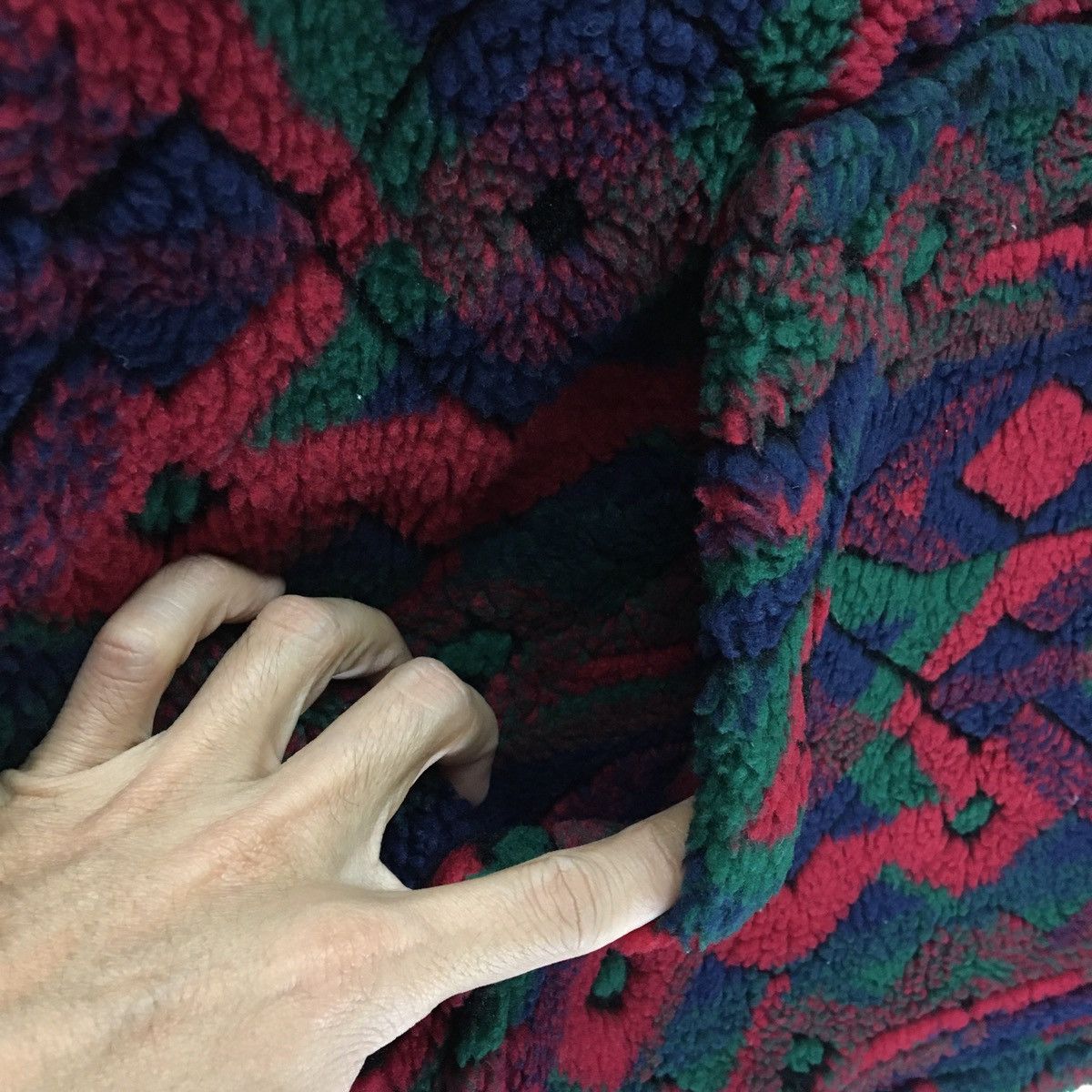Woolrich Woolen Mills WOOLRICH Sherpa Fleece Navajo Design Size US L / EU 52-54 / 3 - 8 Thumbnail