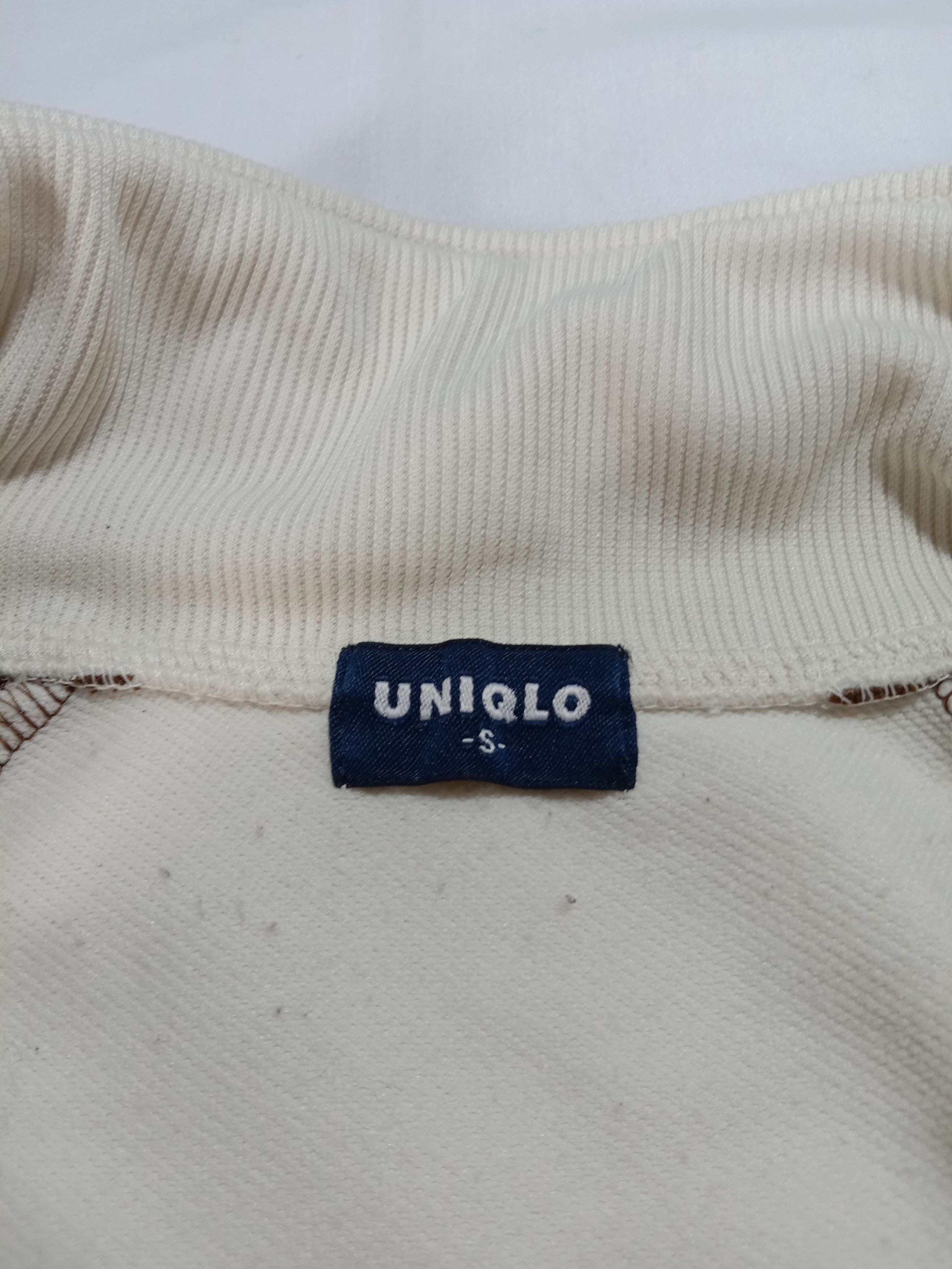 Japanese Brand Track Top Zip up Jacket Uniqlo Sweater Streetwear Size US S / EU 44-46 / 1 - 3 Thumbnail