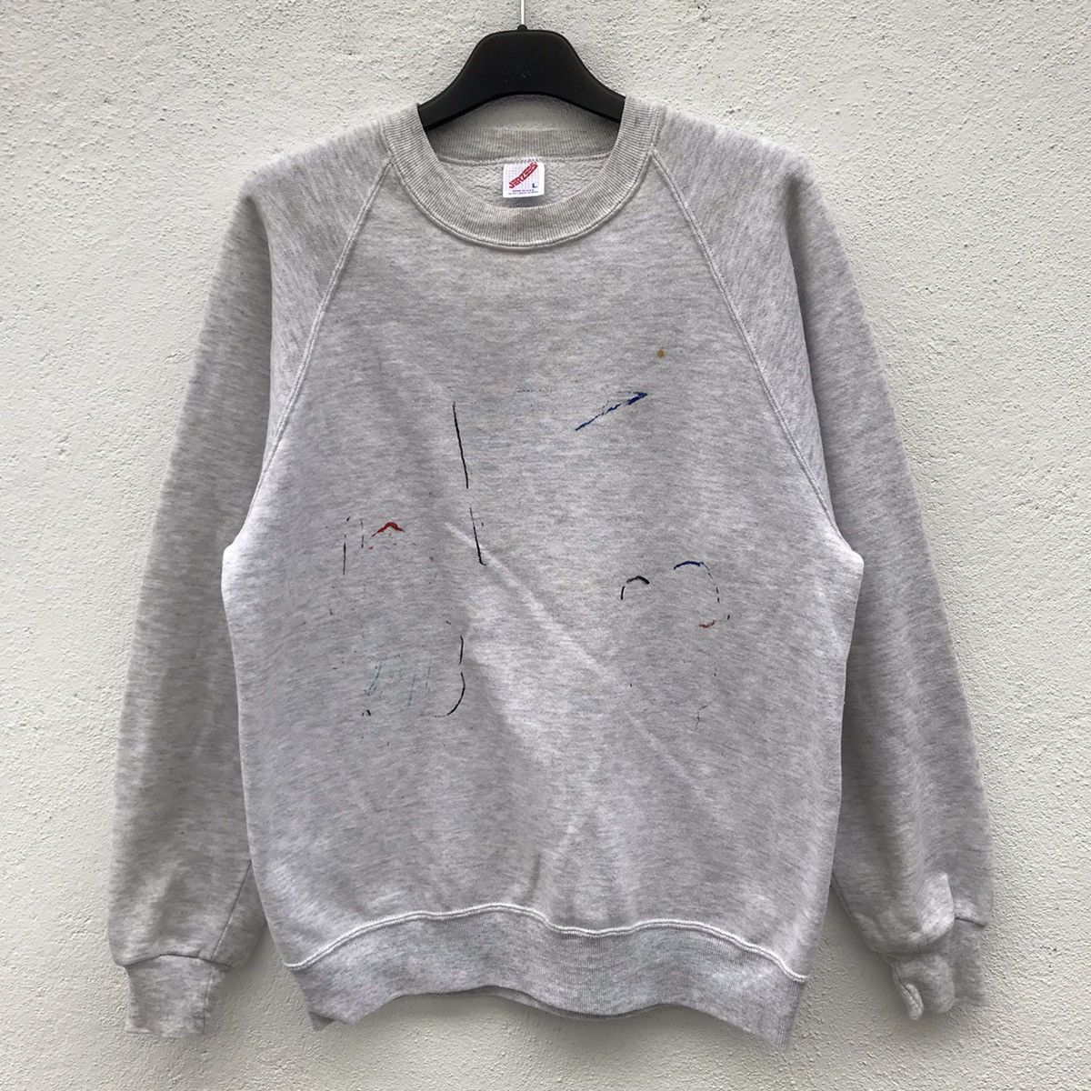 Jerzees × Vintage Made In Usa Vintage Jerzees Sweatshirt Size US L / EU 52-54 / 3 - 1 Thumbnail