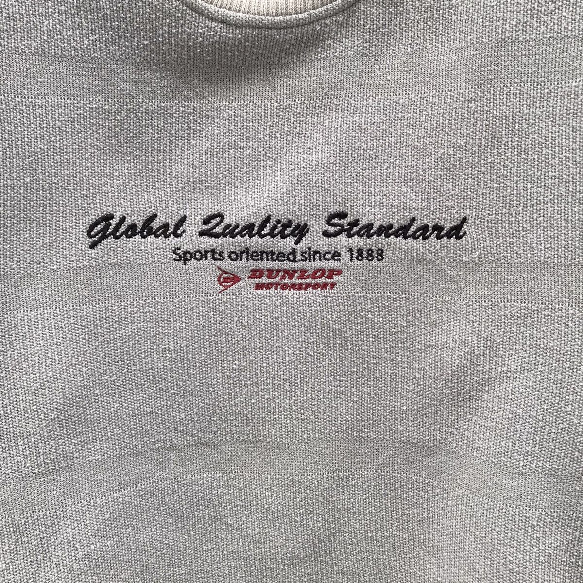 Dunlop × Vintage Vintage DUNLOP Motorsport Sweatshirt Size US L / EU 52-54 / 3 - 2 Thumbnail