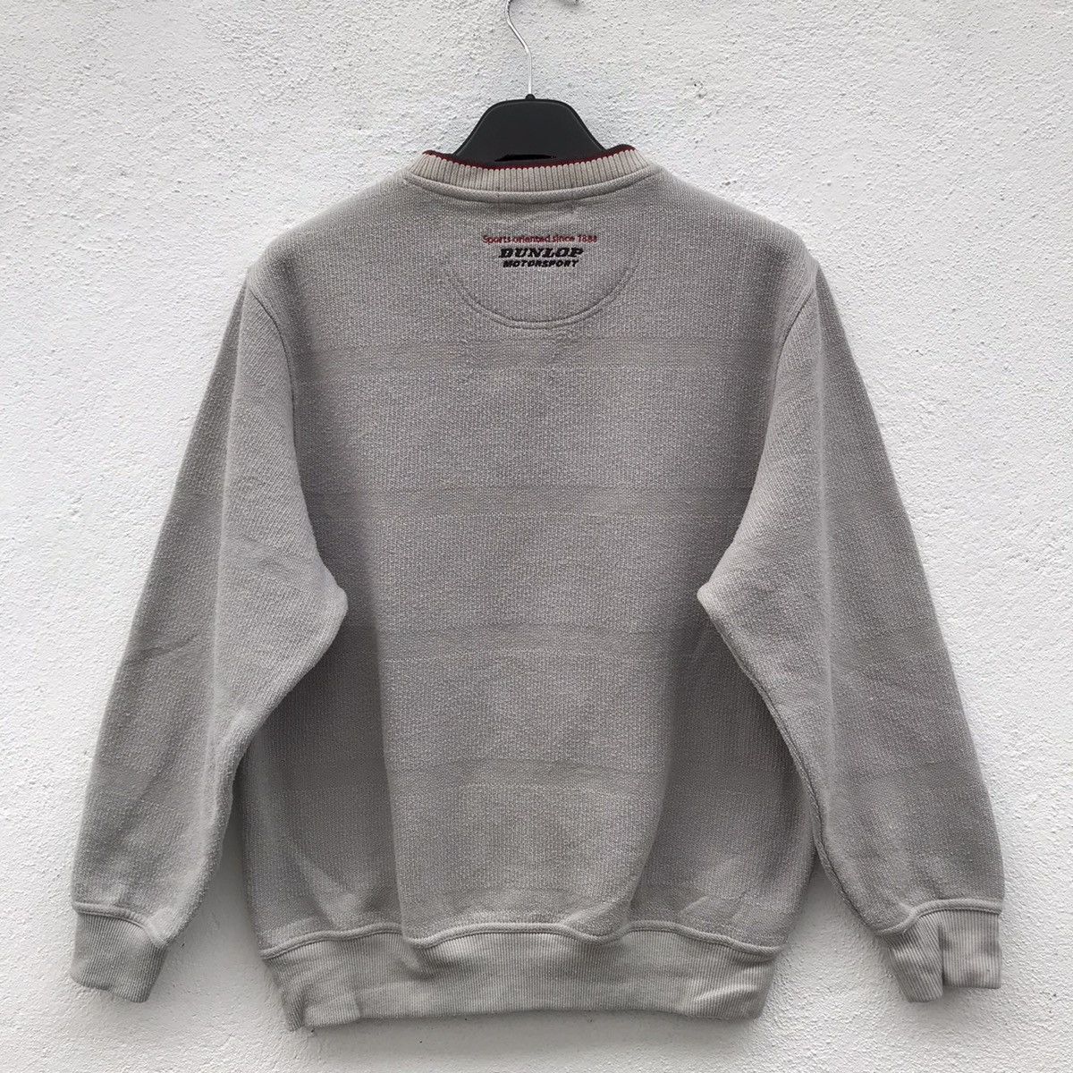 Dunlop × Vintage Vintage DUNLOP Motorsport Sweatshirt Size US L / EU 52-54 / 3 - 3 Thumbnail