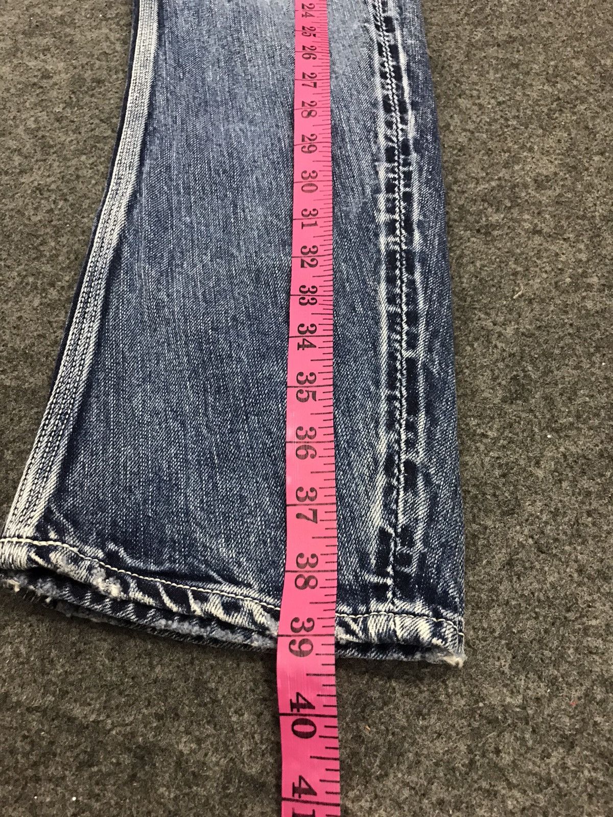 Vintage Rodeo Crowns Distressed Denim Vintage 90s Jeans Women Size 30" / US 8 / IT 44 - 4 Thumbnail