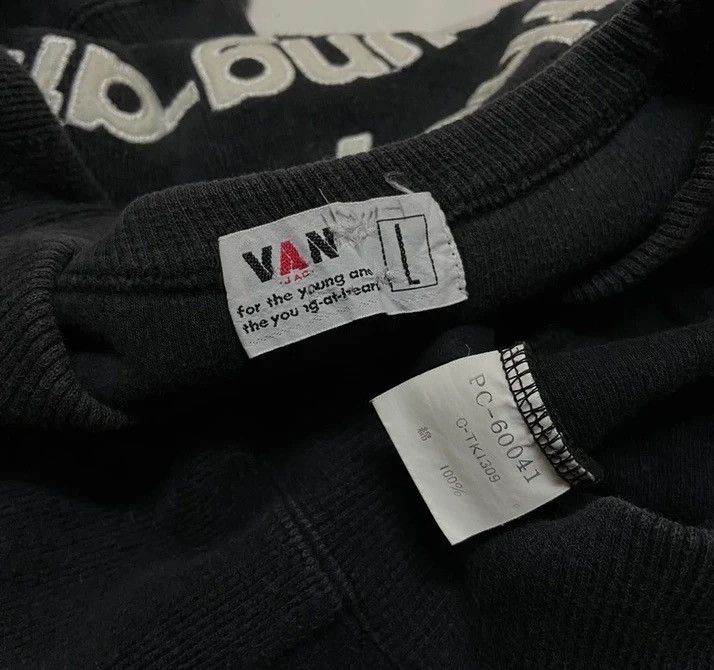 Japanese Brand Vintage 90s Van Jac Sweatshirt Size US M / EU 48-50 / 2 - 4 Thumbnail