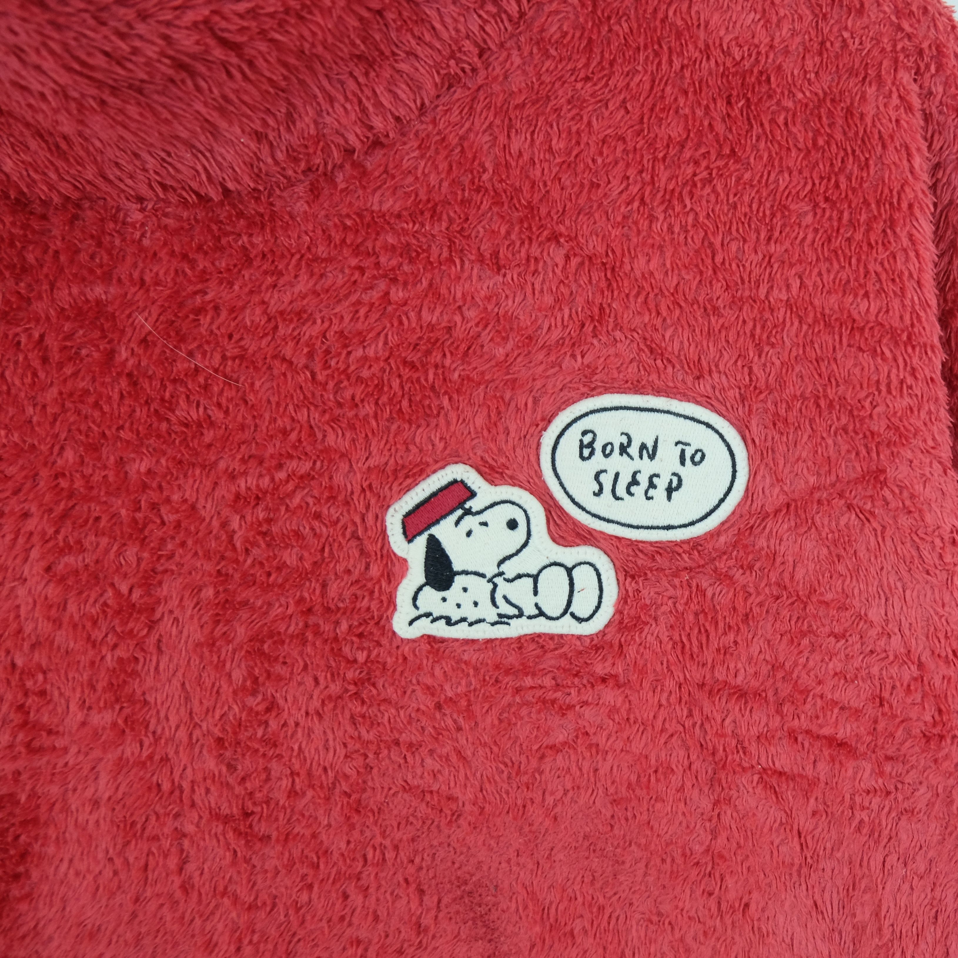 Peanuts × Uniqlo UNIQLO x Peanuts Yu Nagaba Fluffy Fleece Jumper Sweatshirt Size L / US 10 / IT 46 - 5 Thumbnail