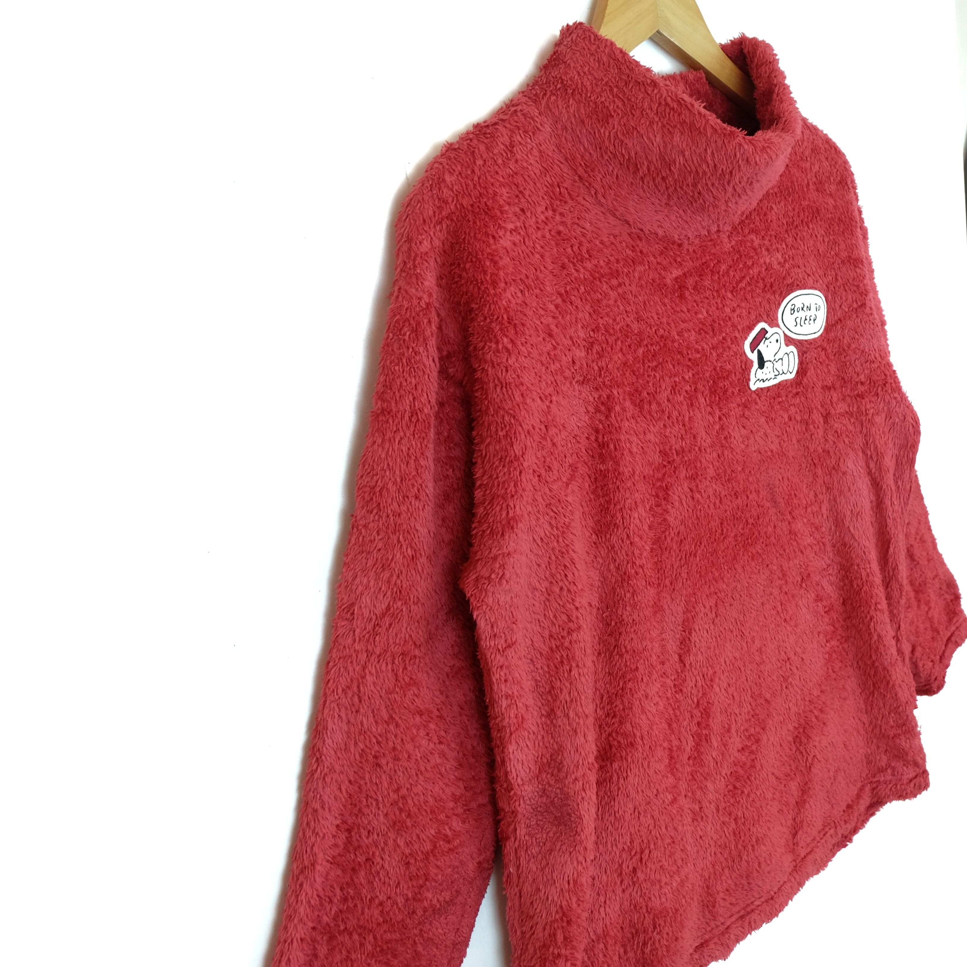 Peanuts × Uniqlo UNIQLO x Peanuts Yu Nagaba Fluffy Fleece Jumper Sweatshirt Size L / US 10 / IT 46 - 6 Thumbnail