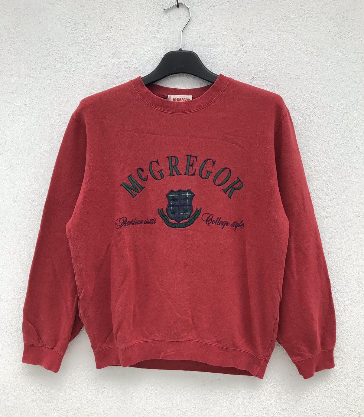 McGregor × Vintage Vintage Mcgregor American Classic College Style Sweatshirt Size US M / EU 48-50 / 2 - 1 Thumbnail