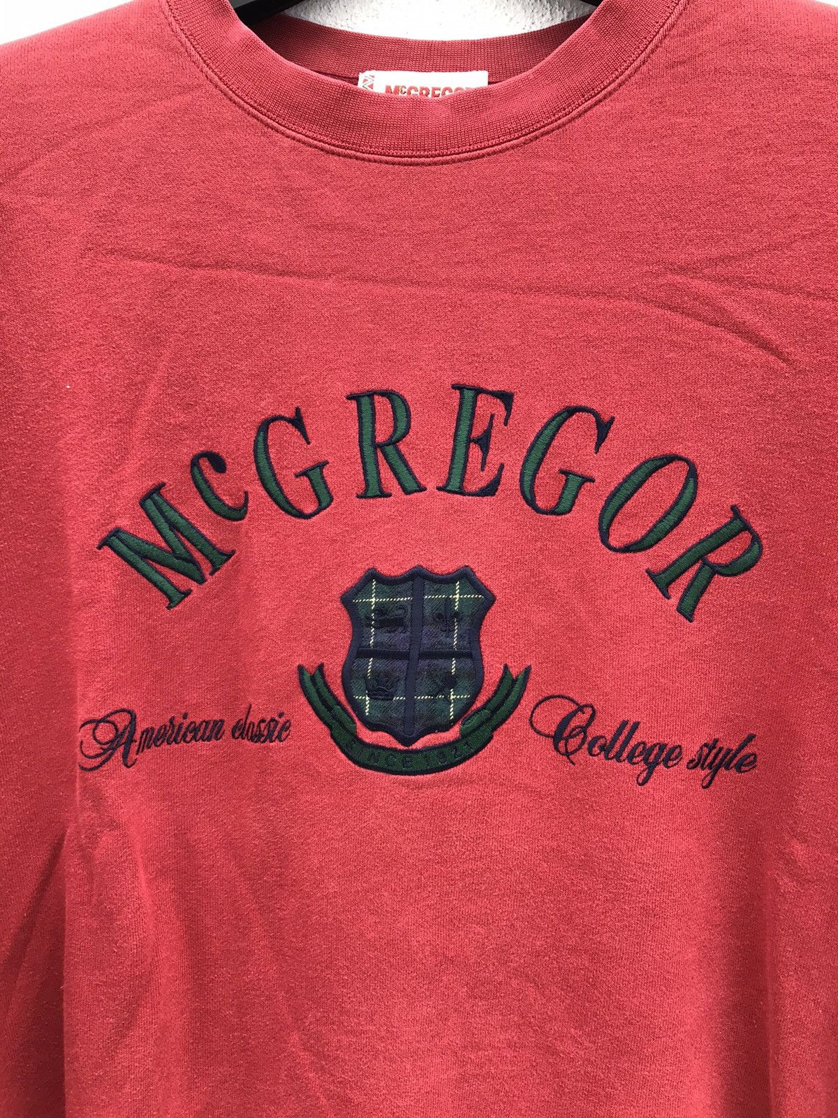 McGregor × Vintage Vintage Mcgregor American Classic College Style Sweatshirt Size US M / EU 48-50 / 2 - 2 Thumbnail
