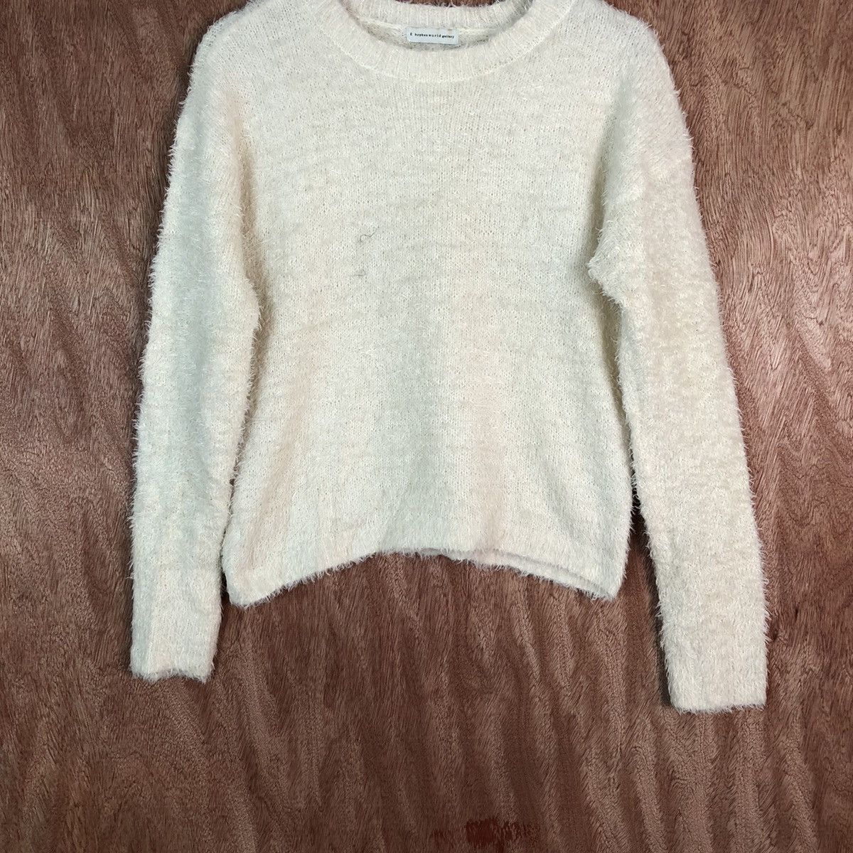 Japanese Brand Hypen World Gallery Shag Shaggy Fur Mohair Knitwear #6629 Size US S / EU 44-46 / 1 - 3 Thumbnail