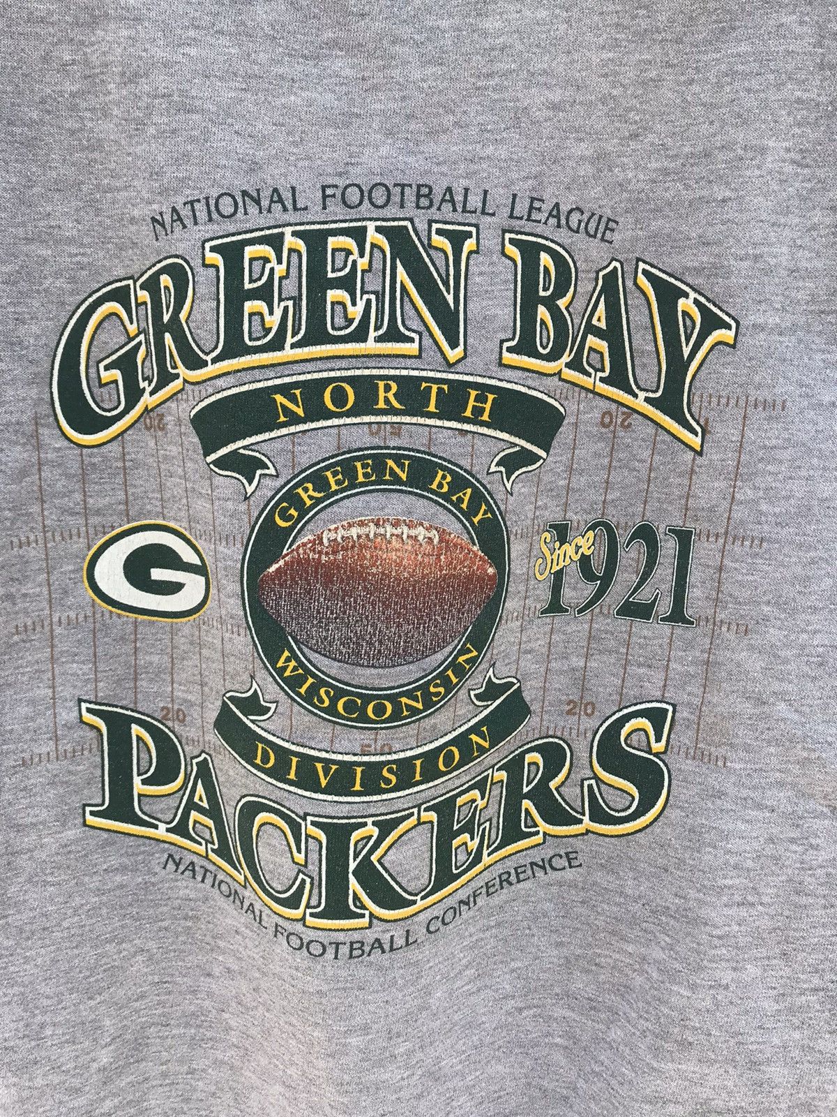 NFL × Vintage Vintage Green Bay Packers Wisconsin Sweatshirt Size US XL / EU 56 / 4 - 2 Thumbnail
