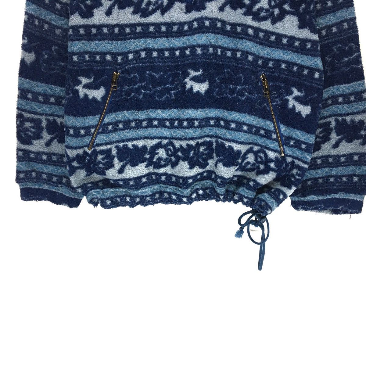 Water Buffalo Navajo Design Fleece