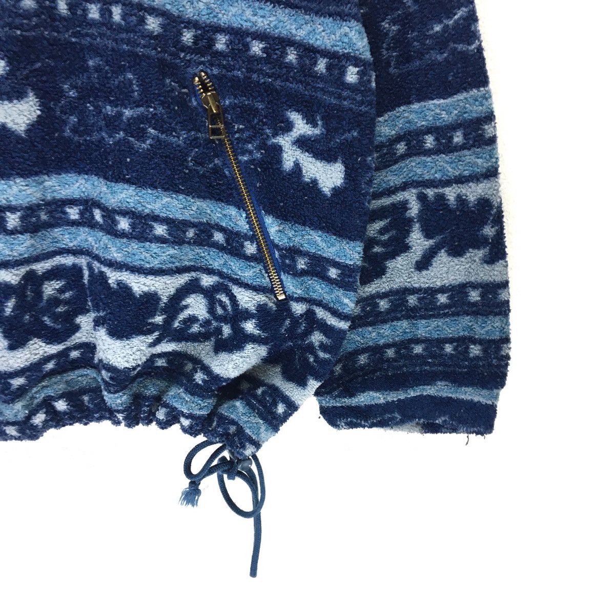 Water Buffalo Navajo Design Fleece