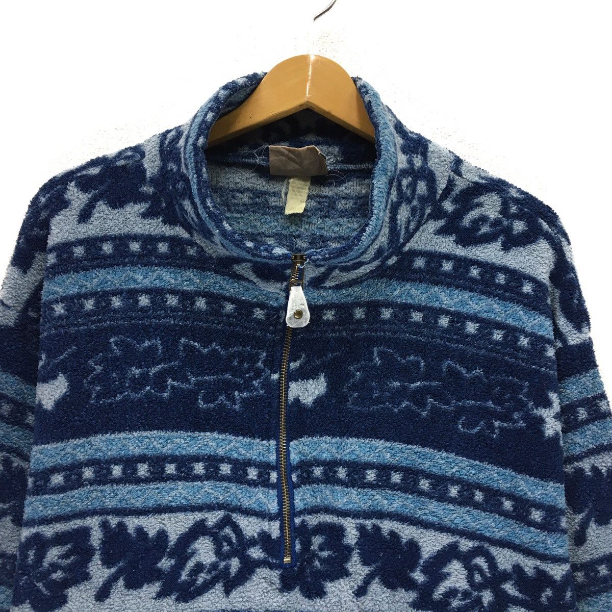 Water Buffalo Navajo Design Fleece