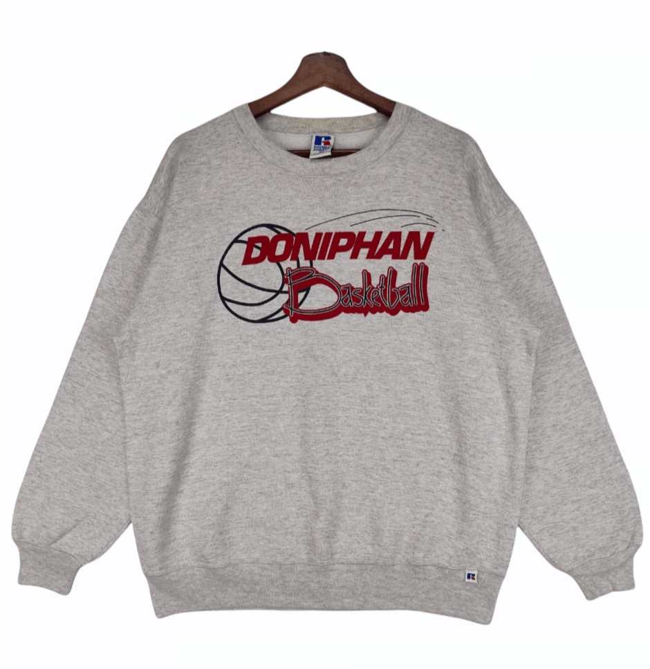Vintage Vintage 90s Russell Doniphan Basketball Size US XL / EU 56 / 4 - 1 Thumbnail