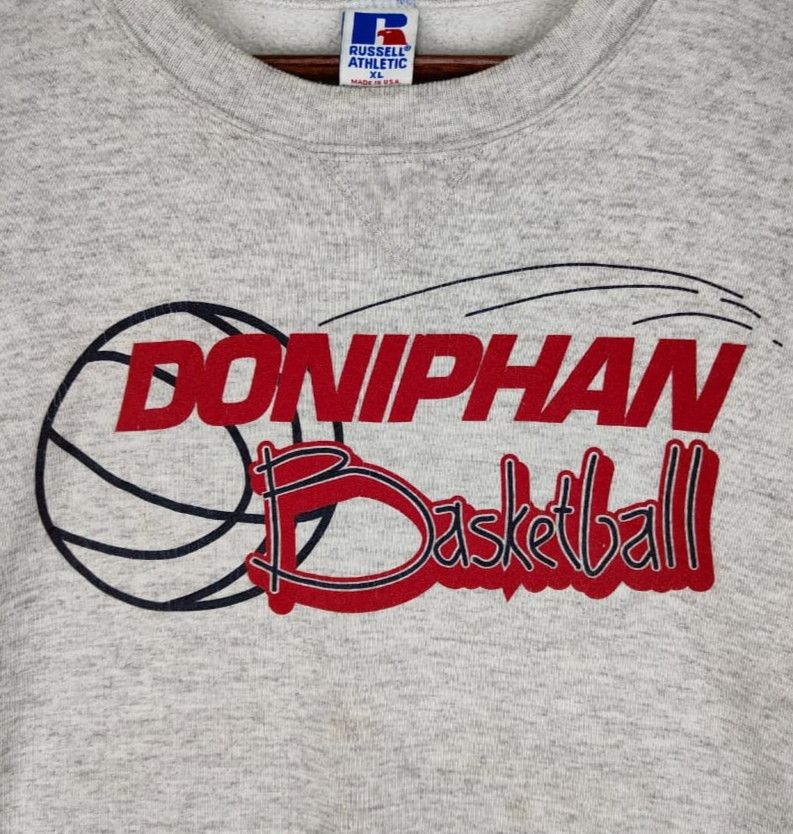 Vintage Vintage 90s Russell Doniphan Basketball Size US XL / EU 56 / 4 - 6 Thumbnail