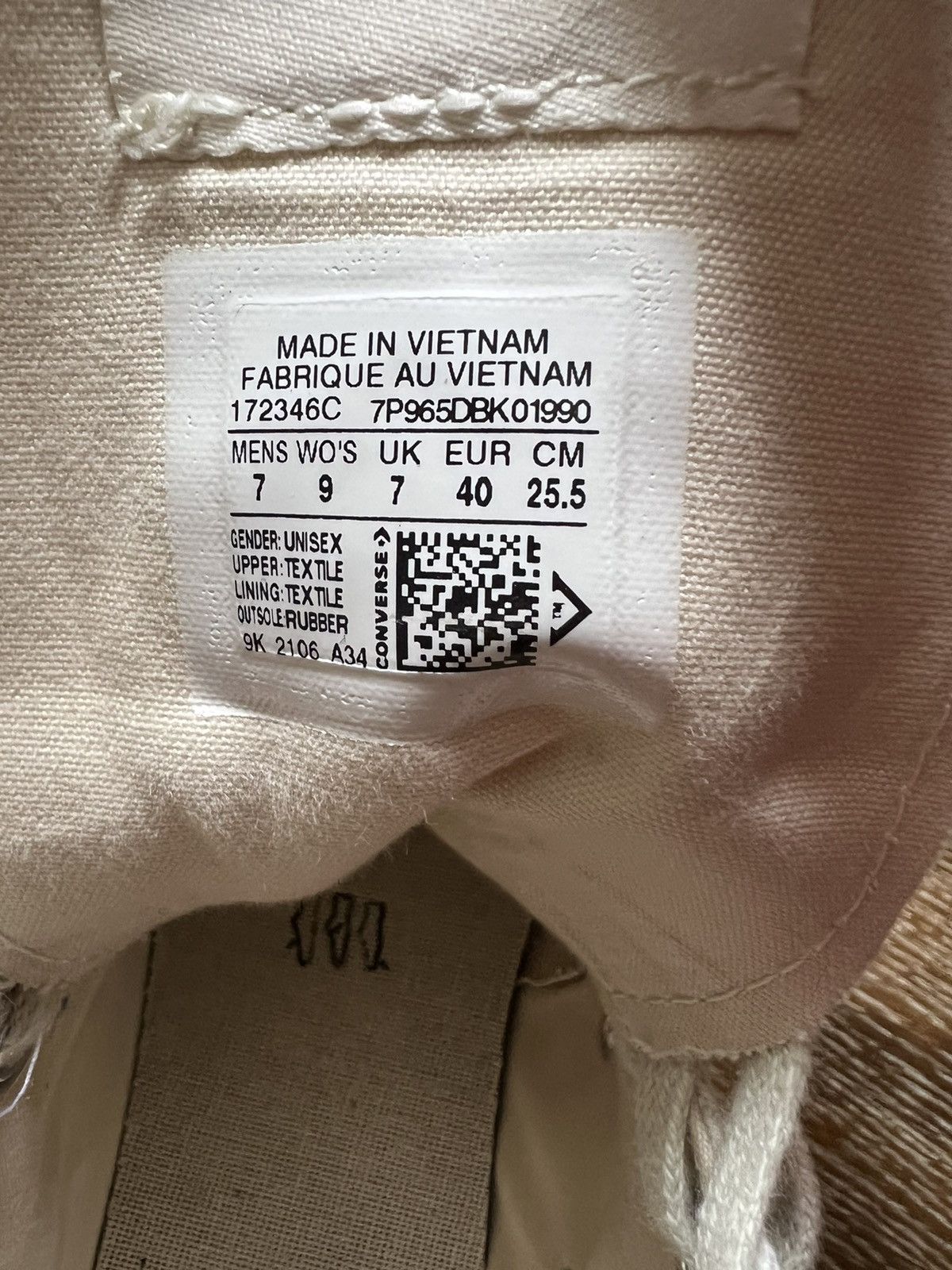 Converse × Rick Owens × Rick Owens Drkshdw Rick Owens Drkshdw Drkstar Converse Size US 9 / IT 39 - 7 Thumbnail