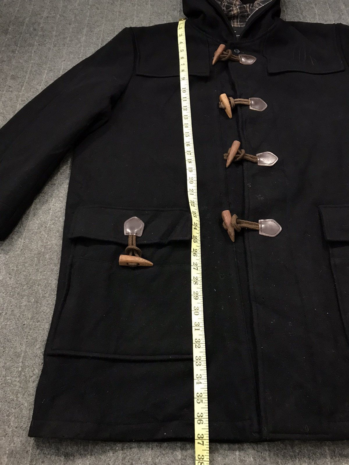 Hiroko Koshino Homme × Japanese Brand Hiroko Koshino School Wear Duffel Hoodies Classic Style Size US L / EU 52-54 / 3 - 9 Thumbnail