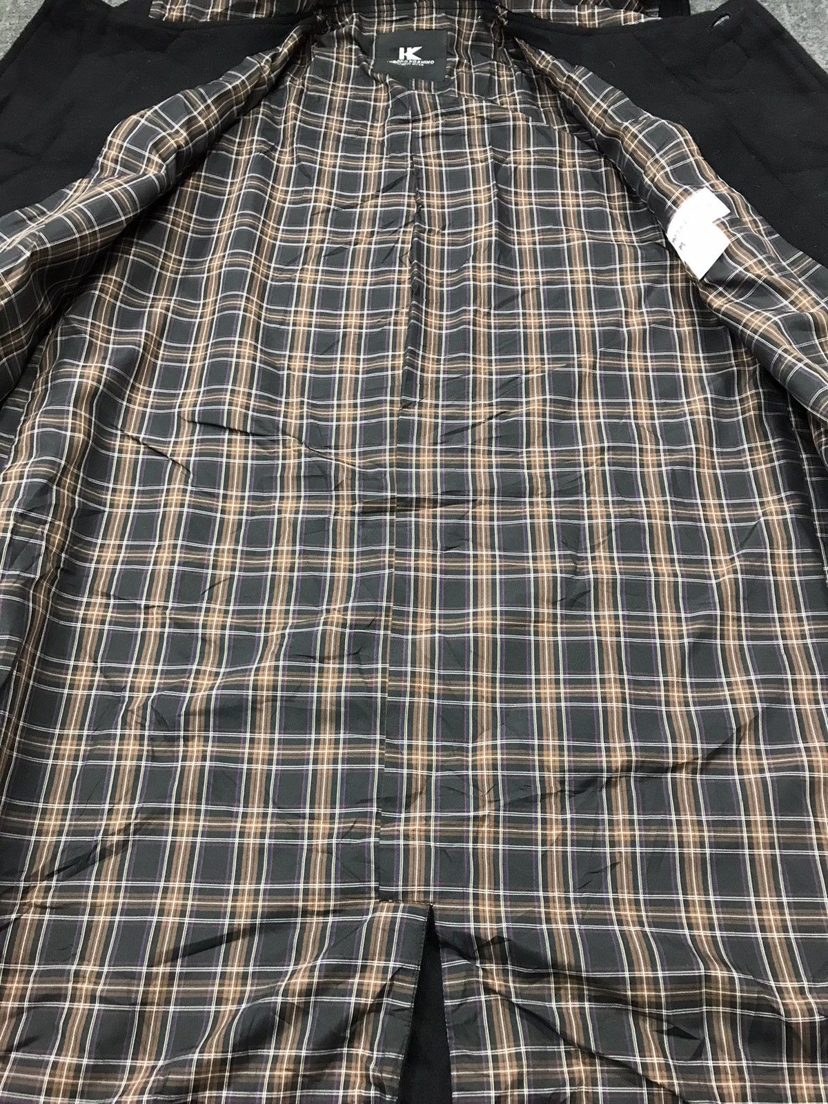 Hiroko Koshino Homme × Japanese Brand Hiroko Koshino School Wear Duffel Hoodies Classic Style Size US L / EU 52-54 / 3 - 5 Thumbnail