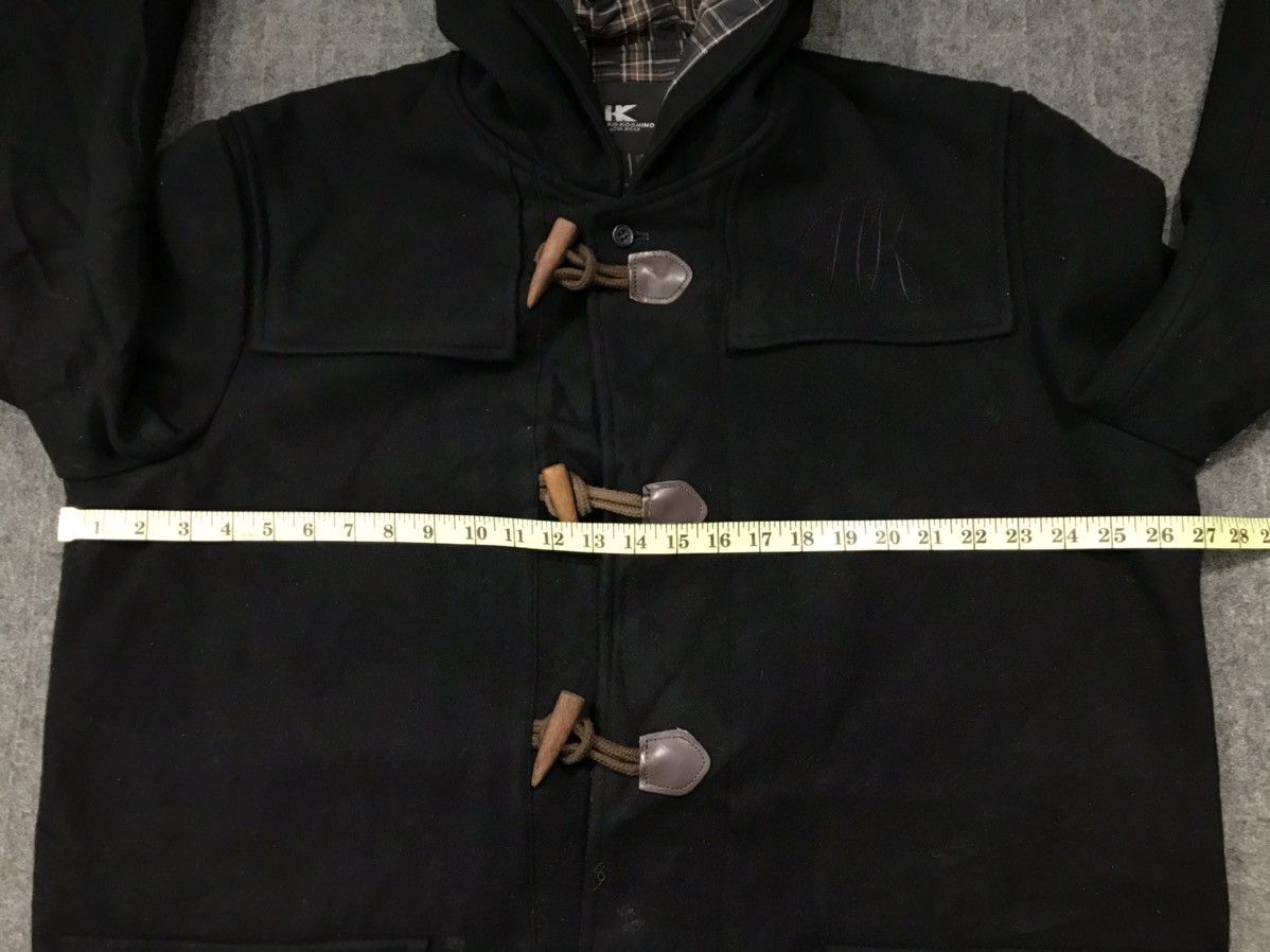 Hiroko Koshino Homme × Japanese Brand Hiroko Koshino School Wear Duffel Hoodies Classic Style Size US L / EU 52-54 / 3 - 8 Thumbnail