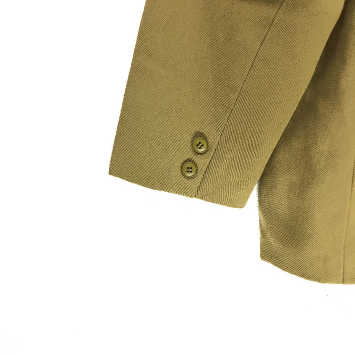 Designer × Thierry Mugler THIERRY MUGLER Olive Green Blazer Size S / US 4 / IT 40 - 8 Thumbnail