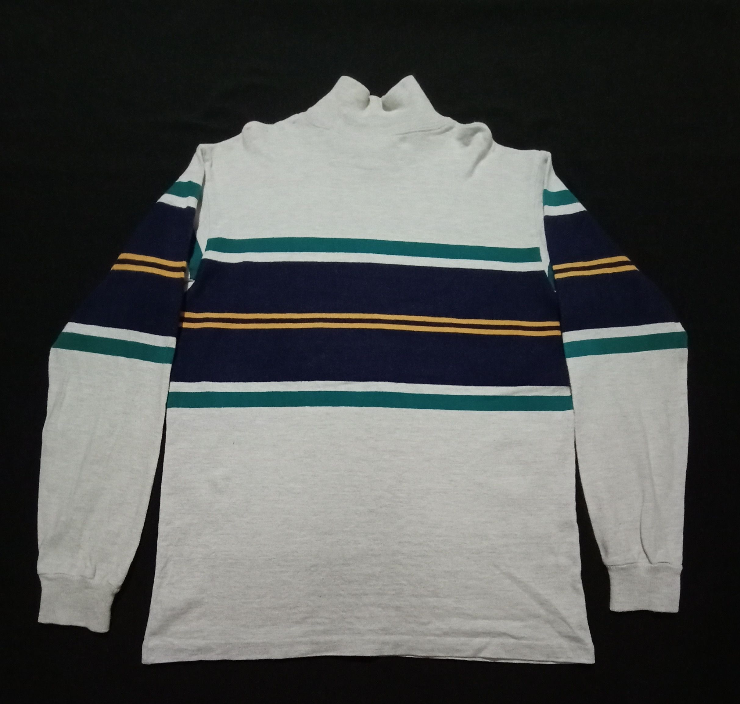 L.L. Bean L. L. BEAN Freeport Sweatshirt Stripe Design Made In USA Size US M / EU 48-50 / 2 - 3 Thumbnail