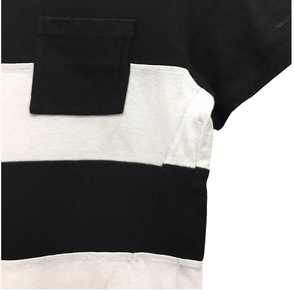 Designer NUMBER (N)ine Stripe Nice Design Plain Shirts Size XXS / US 00 / IT 34 - 6 Thumbnail