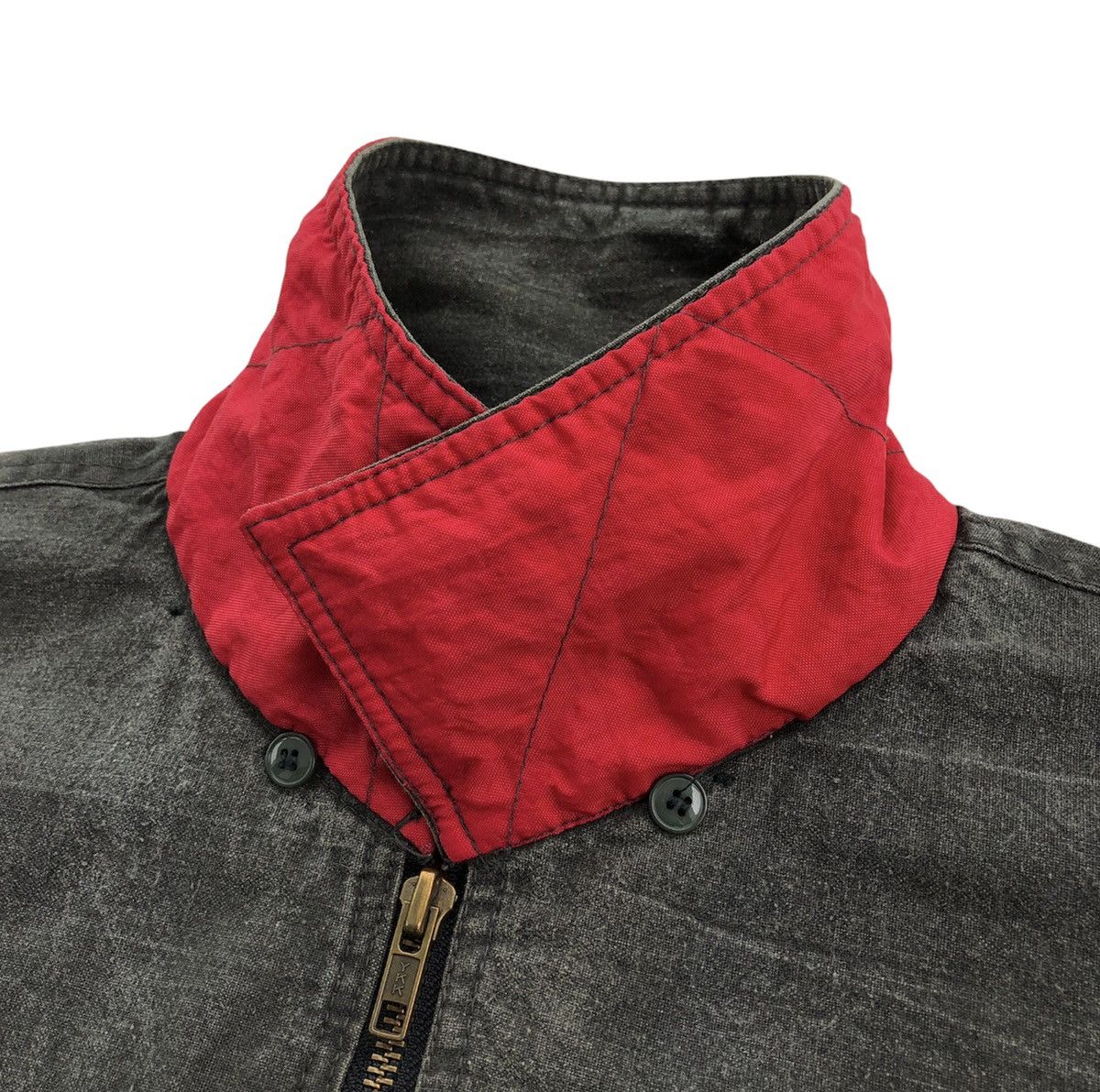 Vintage Vintage 90s NY US.Air Force Design Denim Bomber Jacket Size US M / EU 48-50 / 2 - 15 Thumbnail