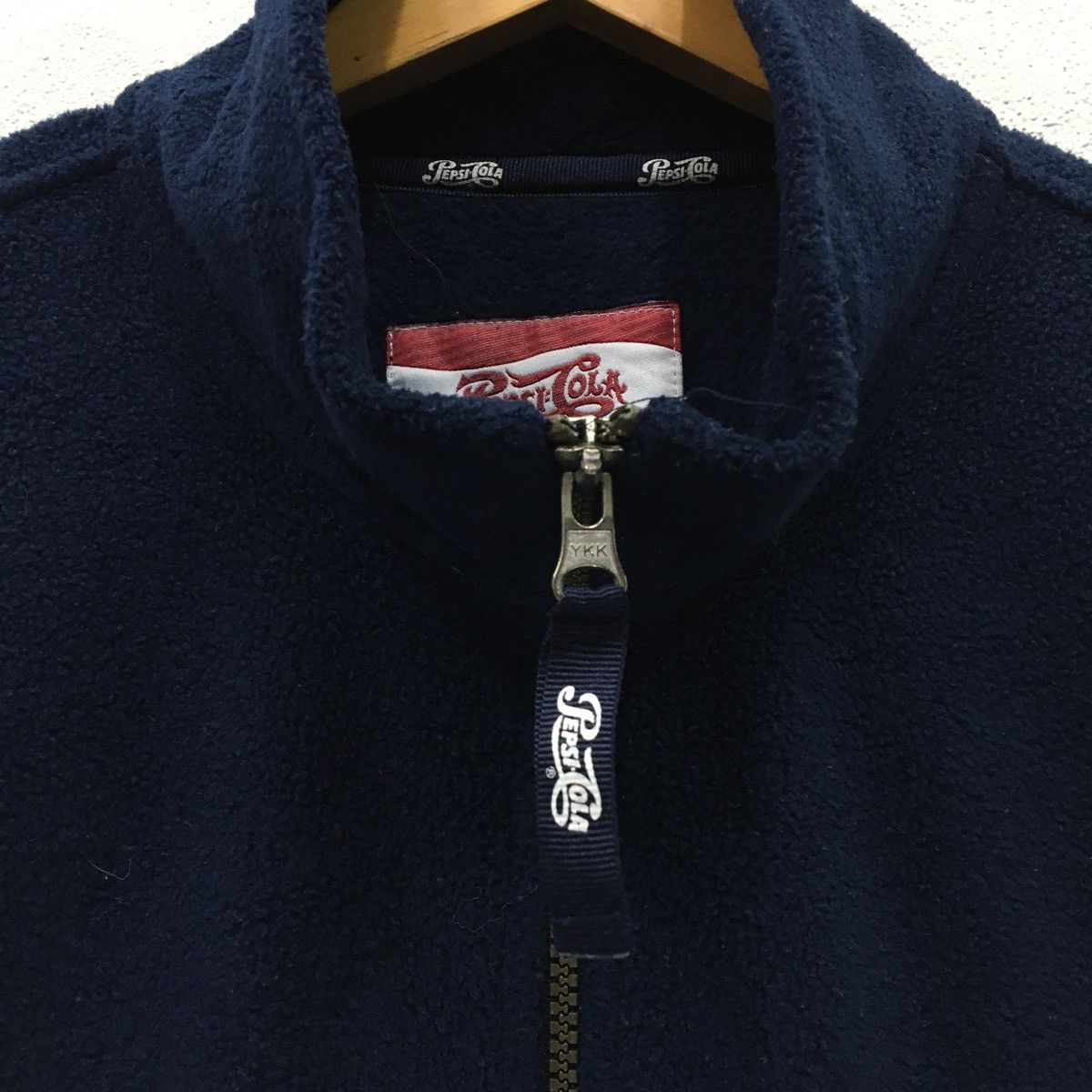 Coca Cola × Pepsi × Vintage Vintage Pepsi Cola Half Zip Fleece Size US L / EU 52-54 / 3 - 5 Thumbnail