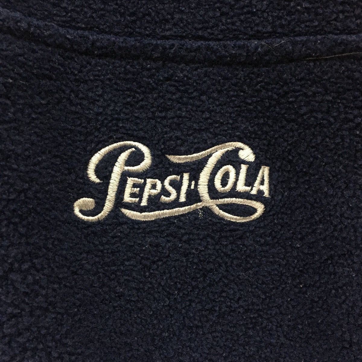 Coca Cola × Pepsi × Vintage Vintage Pepsi Cola Half Zip Fleece Size US L / EU 52-54 / 3 - 8 Thumbnail