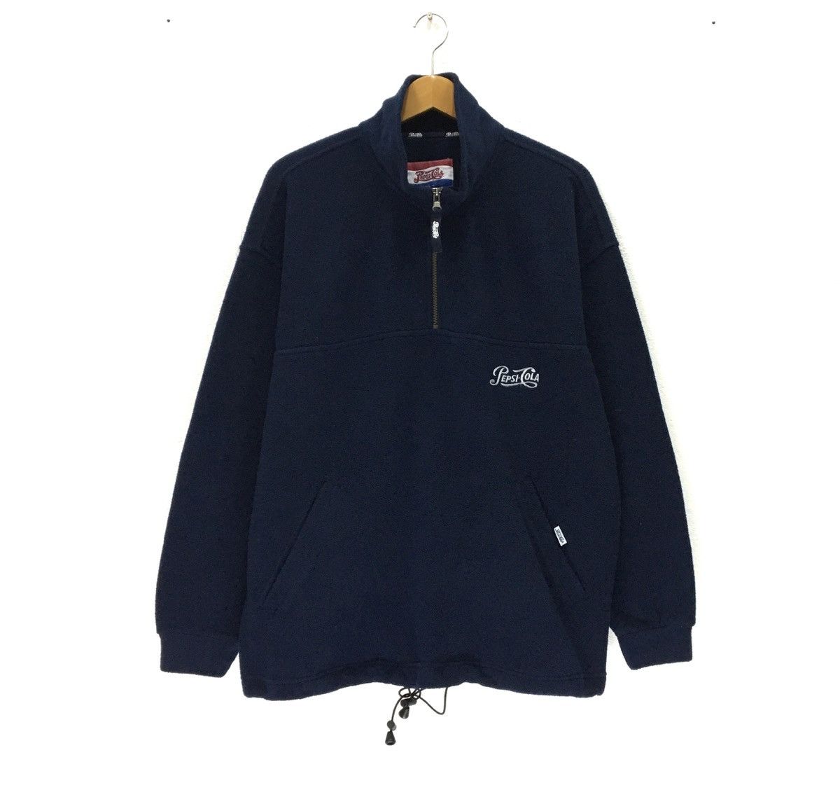 Coca Cola × Pepsi × Vintage Vintage Pepsi Cola Half Zip Fleece Size US L / EU 52-54 / 3 - 1 Thumbnail