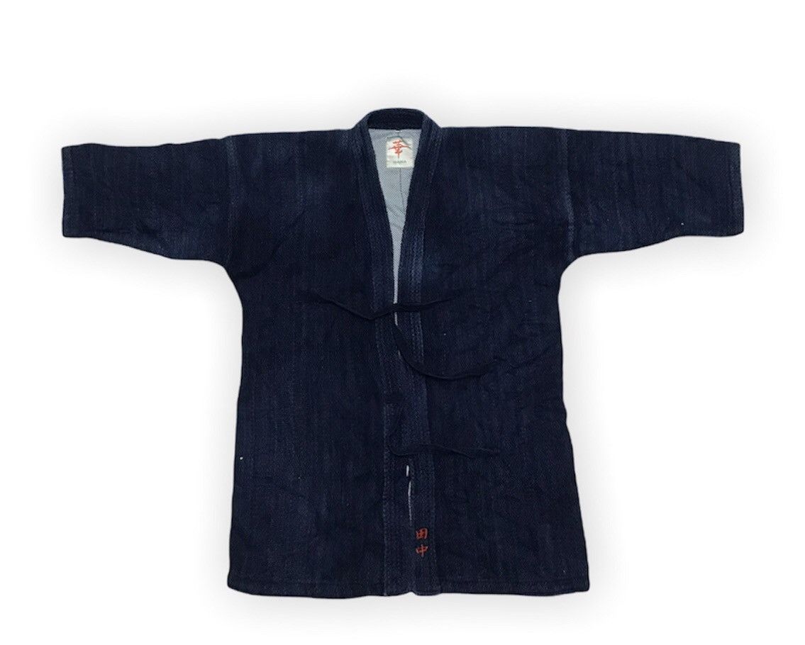 Vintage Vtg 70s kimono indigo Size US M / EU 48-50 / 2 - 1 Thumbnail