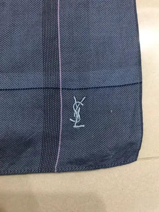 Vintage × Yves Saint Laurent YSL Pocket Square/ Handkerchief/ Neckerchief/ Scarf Size ONE SIZE - 5 Thumbnail